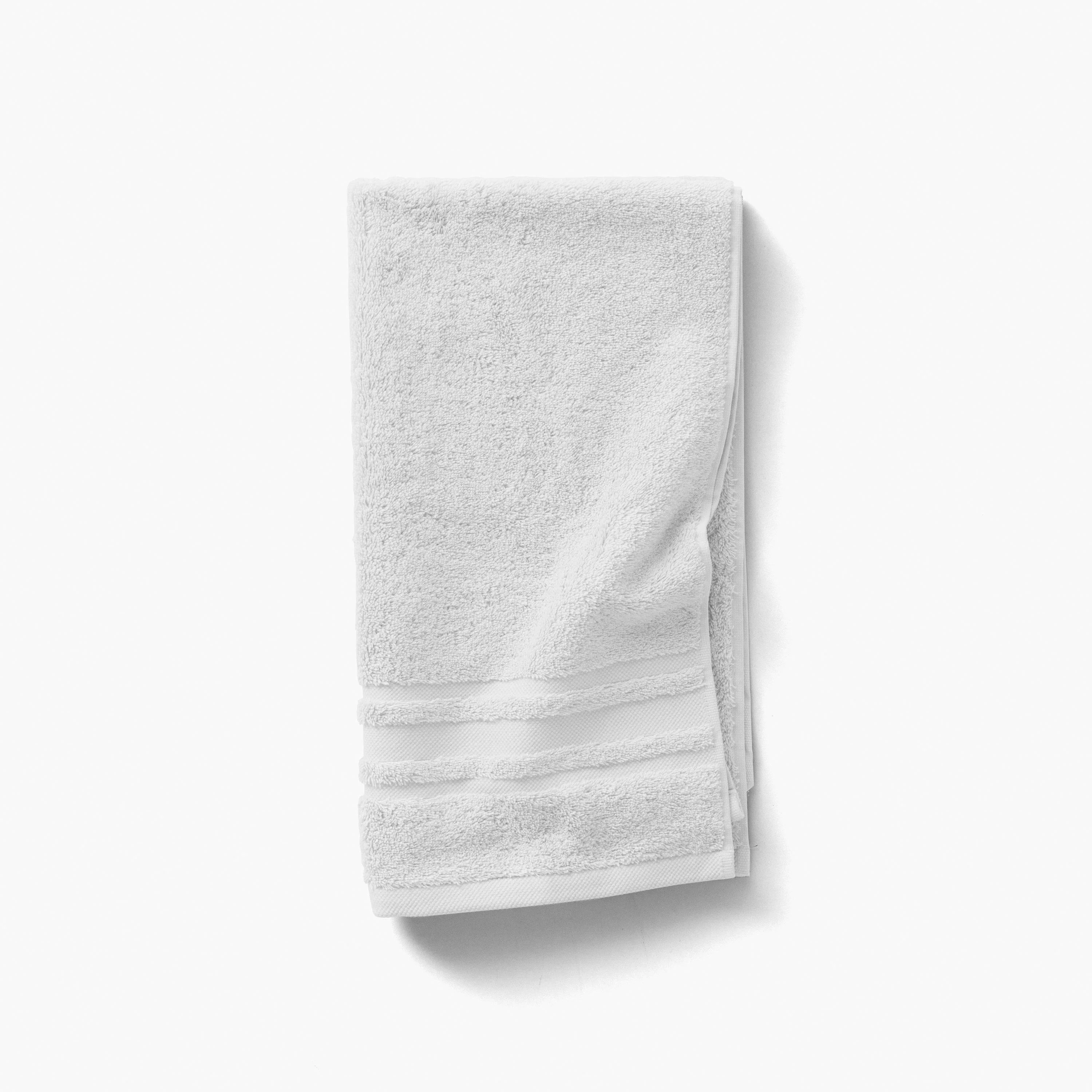 Lola II Cotton Bath Towel - White - Image 5