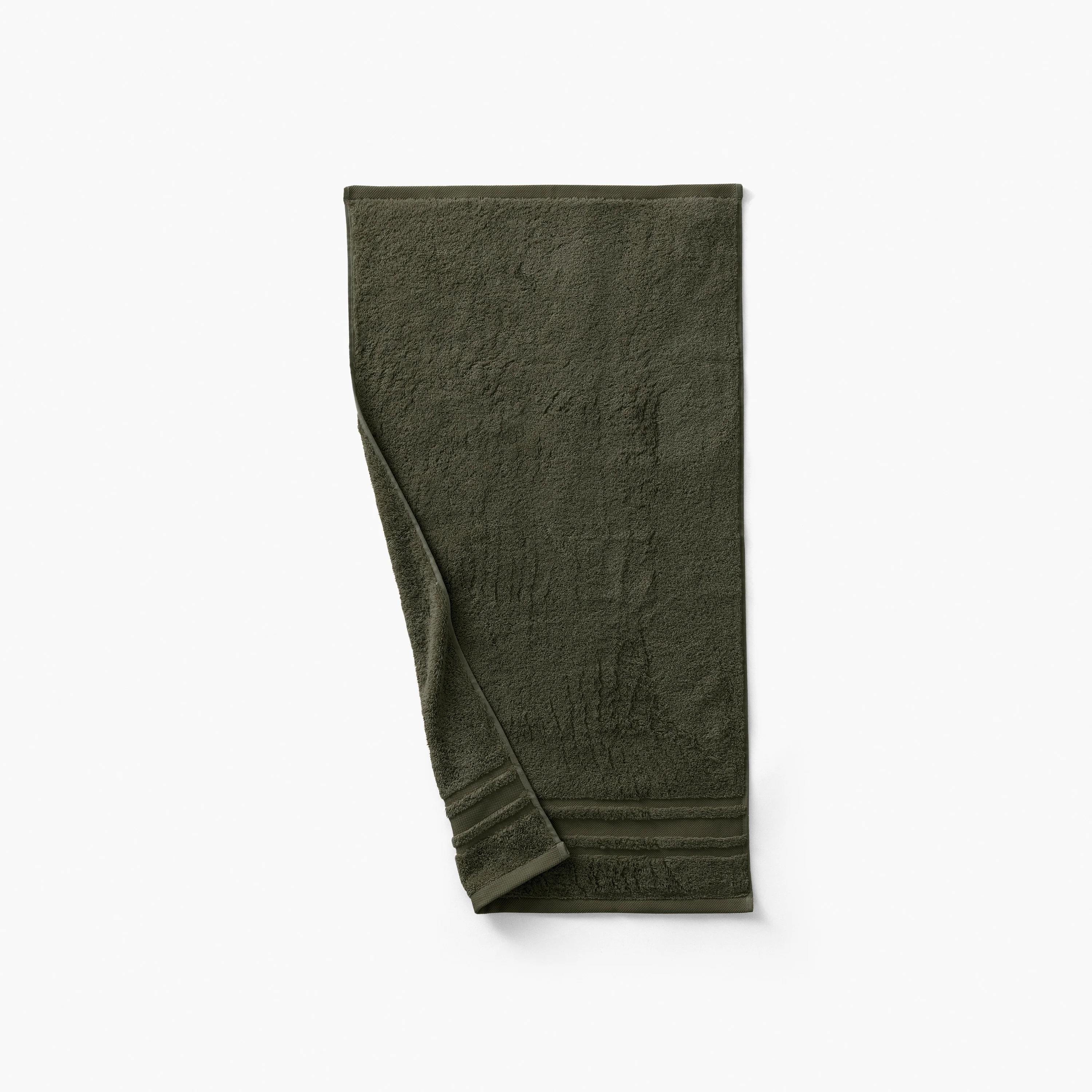 Lola II Cotton Bath Towel - Khaki Green - Image 3
