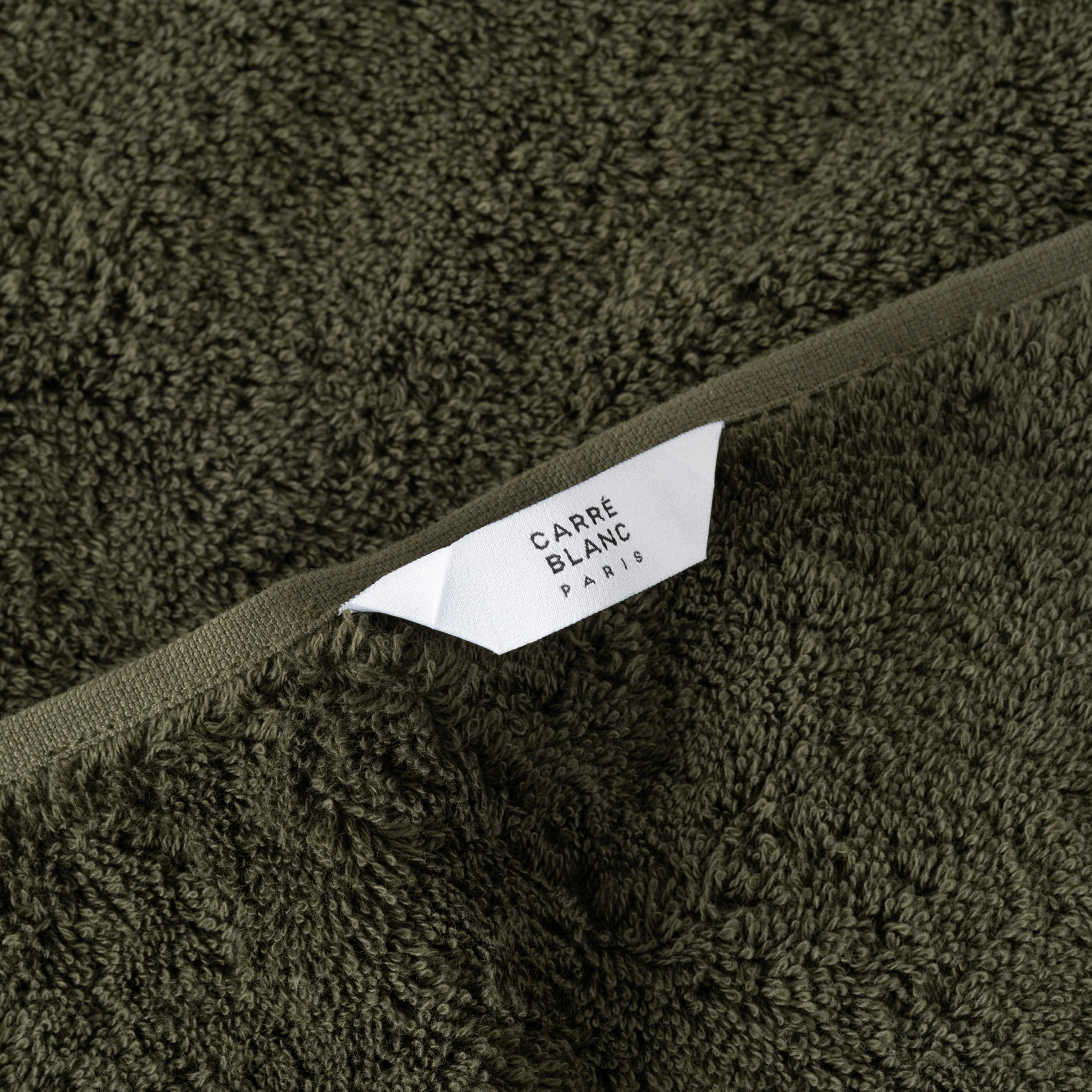 Lola II Cotton Bath Towel - Khaki Green - Image 6
