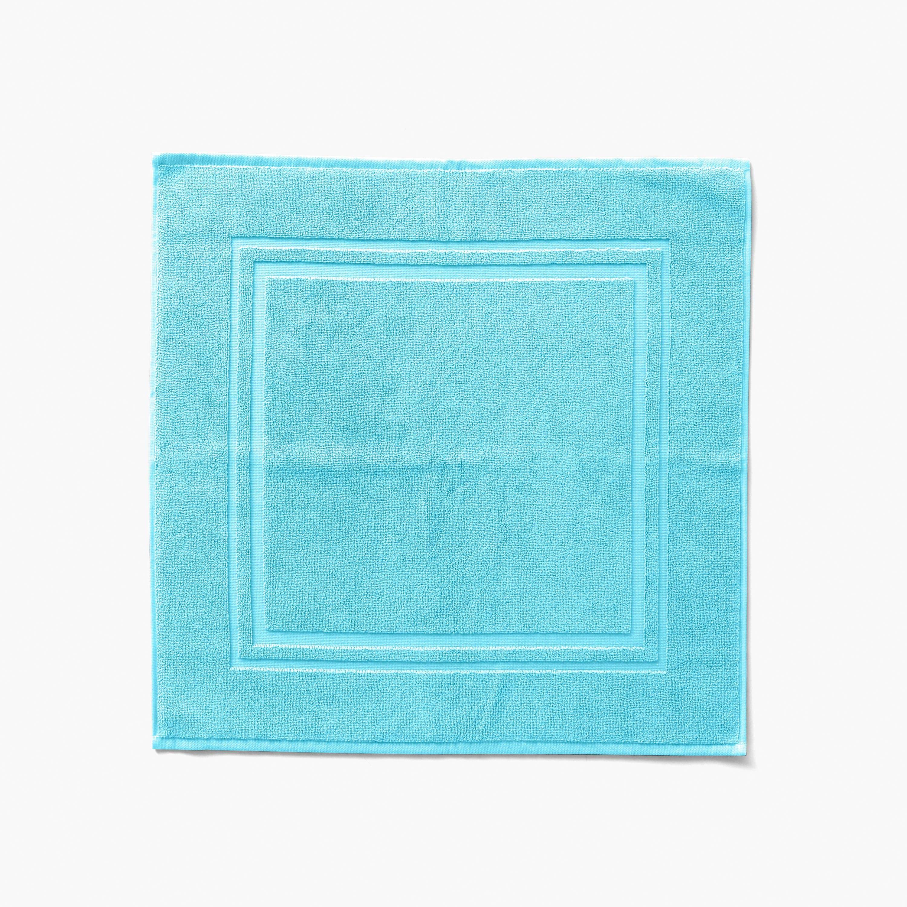 Lola II Cotton Bath Mat - Turquoise - Image 2