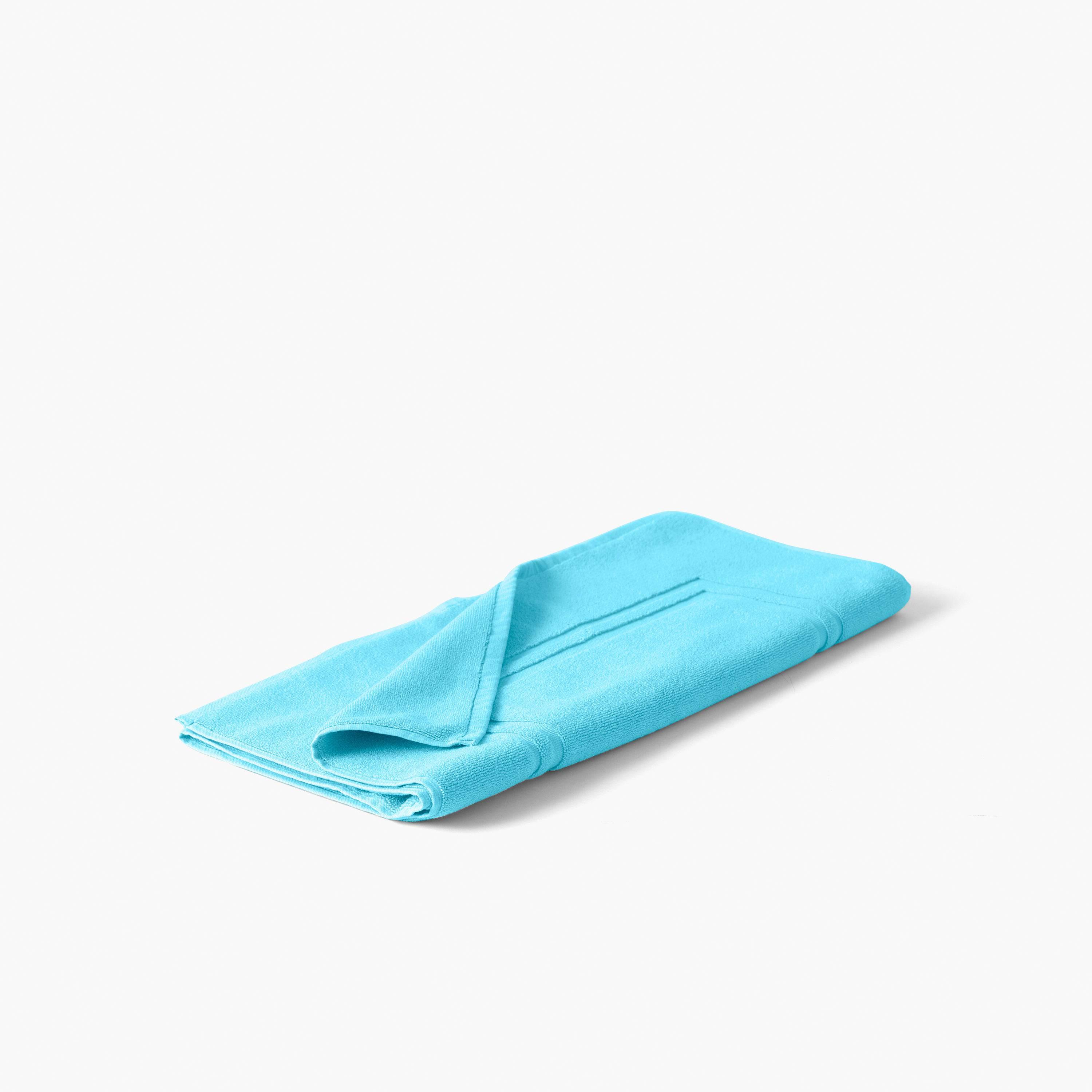 Lola II Cotton Bath Mat - Turquoise - Image 4