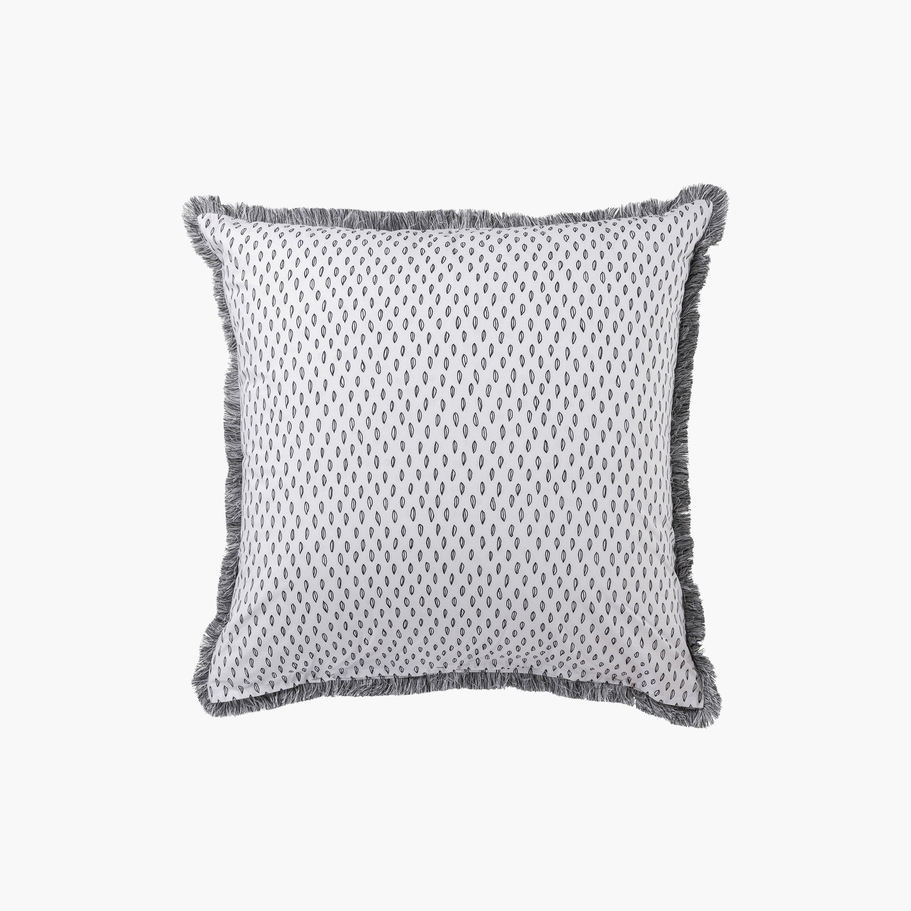 Maripa Tropical Print Square Percale Cotton Pillowcase - Image 2