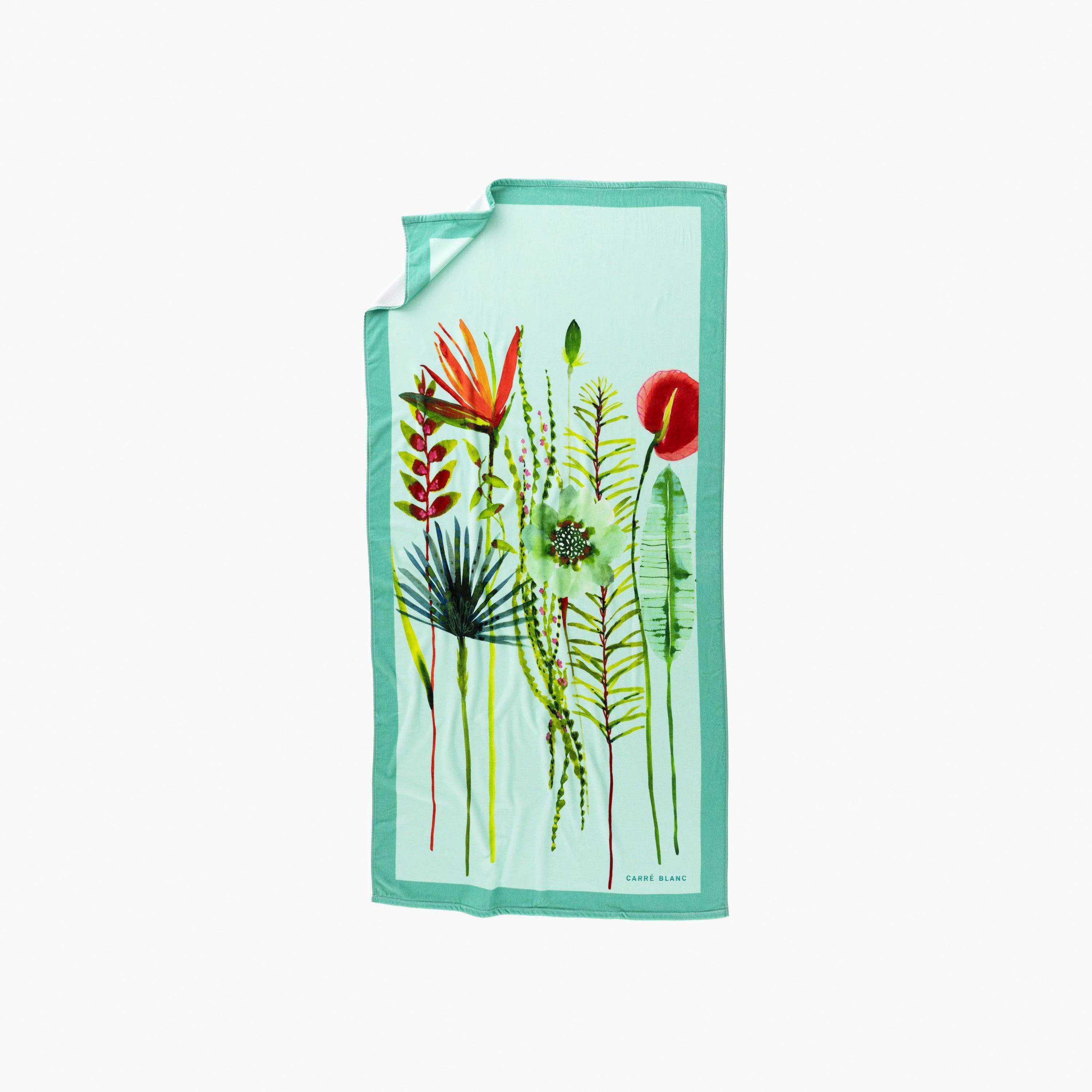 Maupiki Cotton Velvet Beach Towel - Image 4