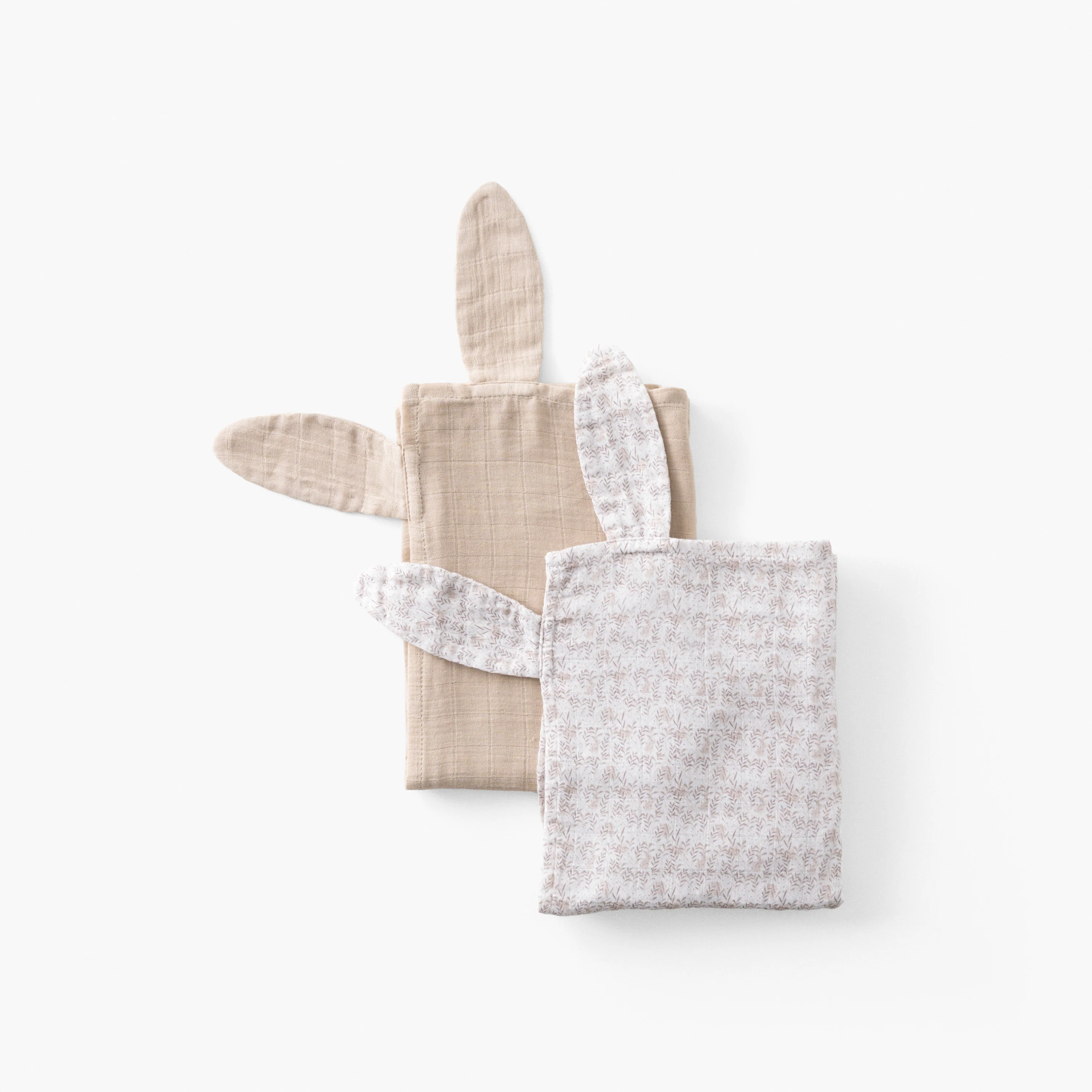 Merveille Organic Cotton Swaddle Blanket - Beige