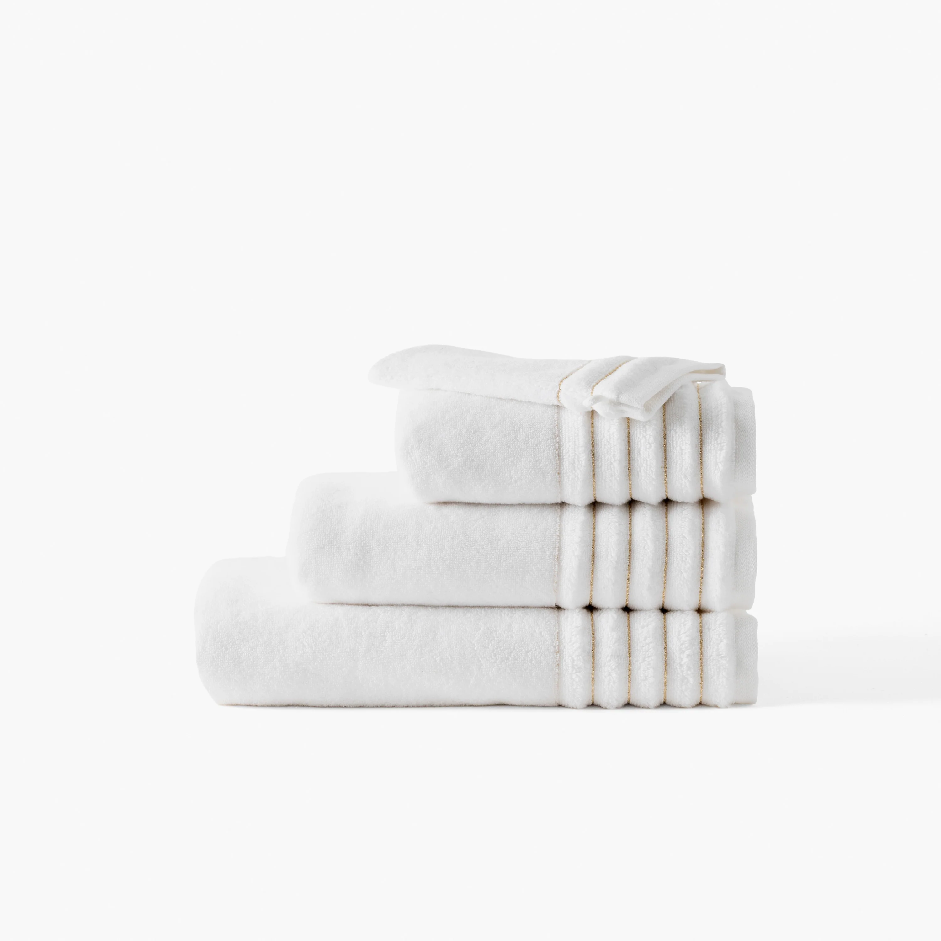 Mon Ange Cotton Bath Towel - White - Image 5
