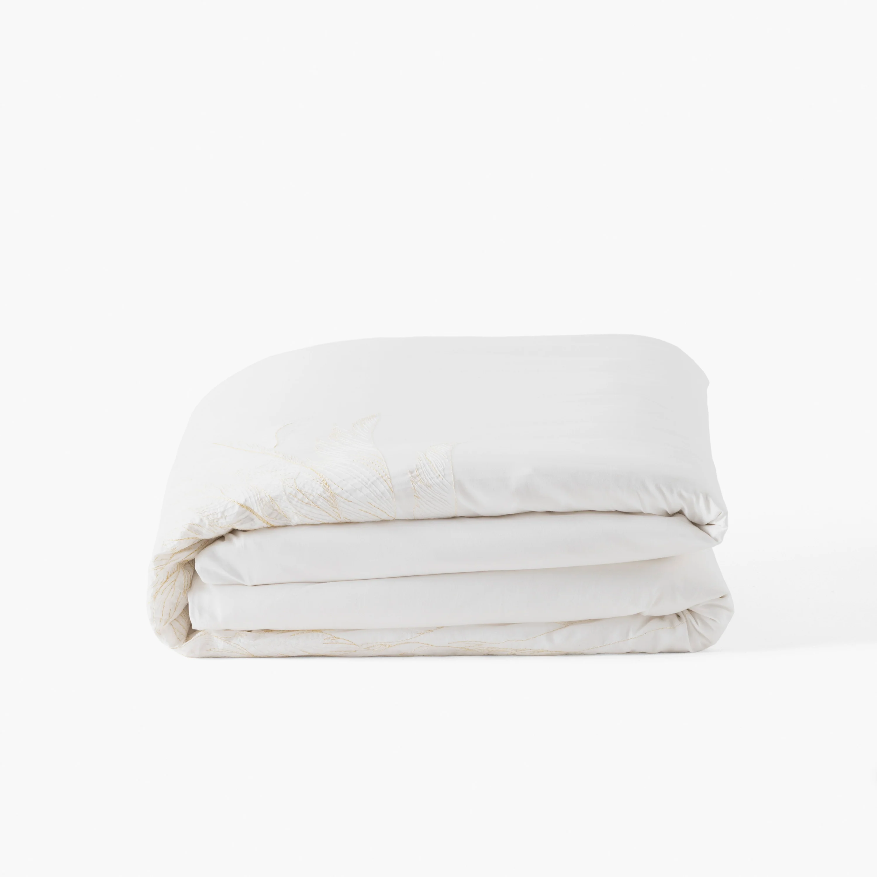 Mon Ange Cotton Duvet Cover - White