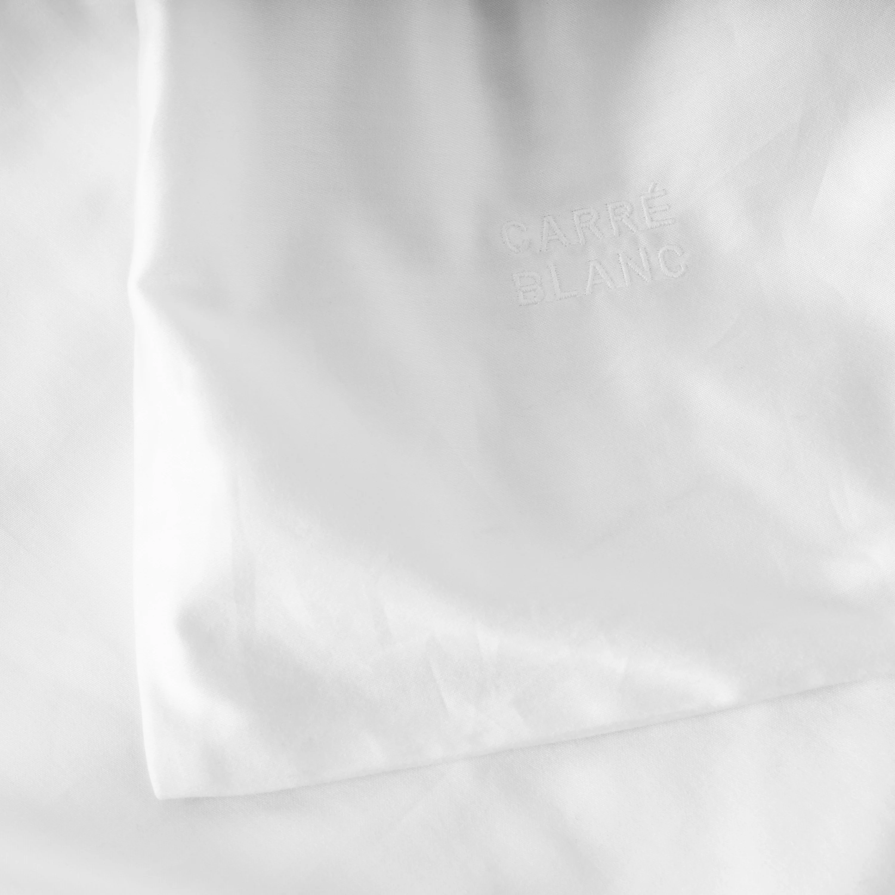 Mon Ange Cotton Duvet Cover - White - Image 4