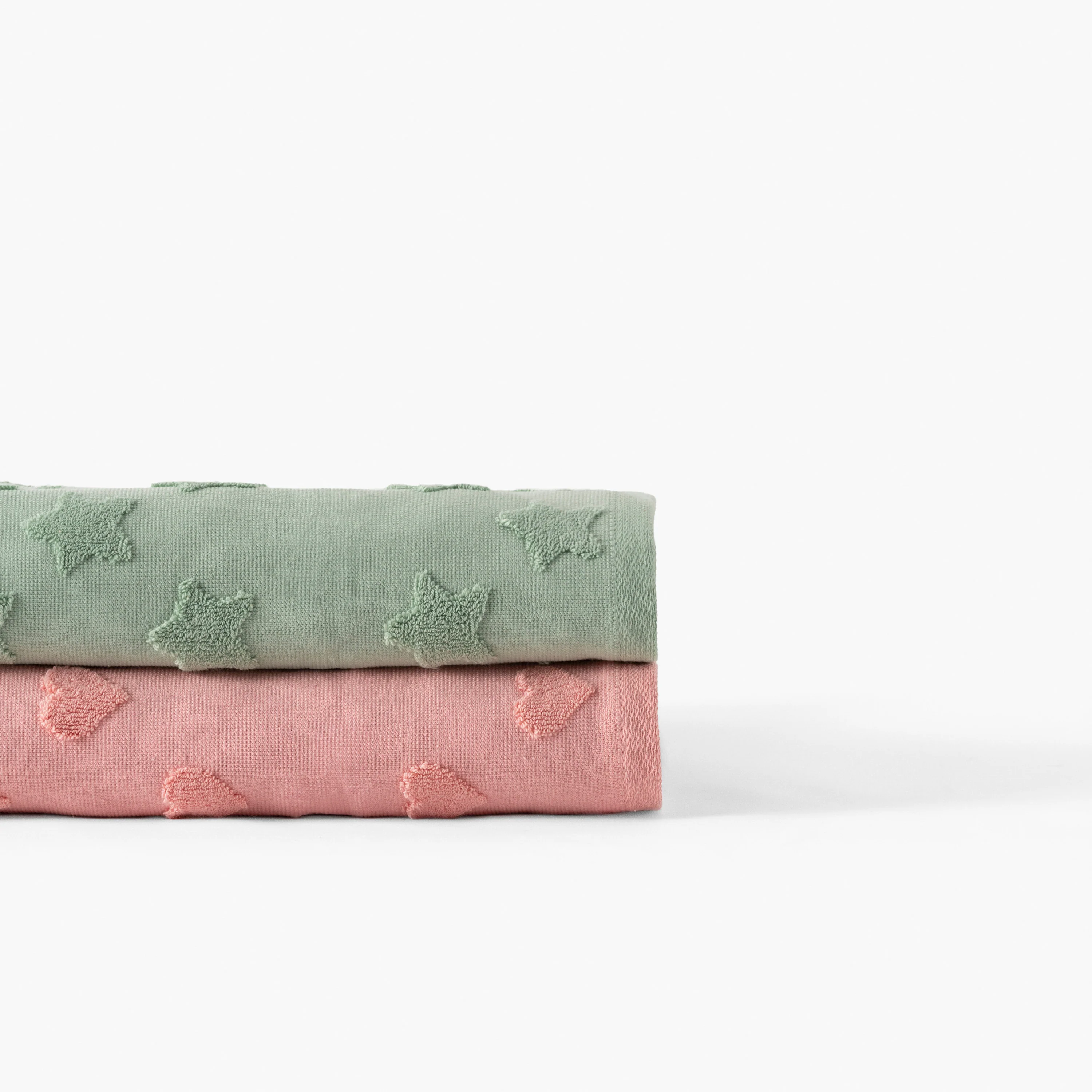 Monjour Cotton Bath Towel - Eucalyptus - Image 5