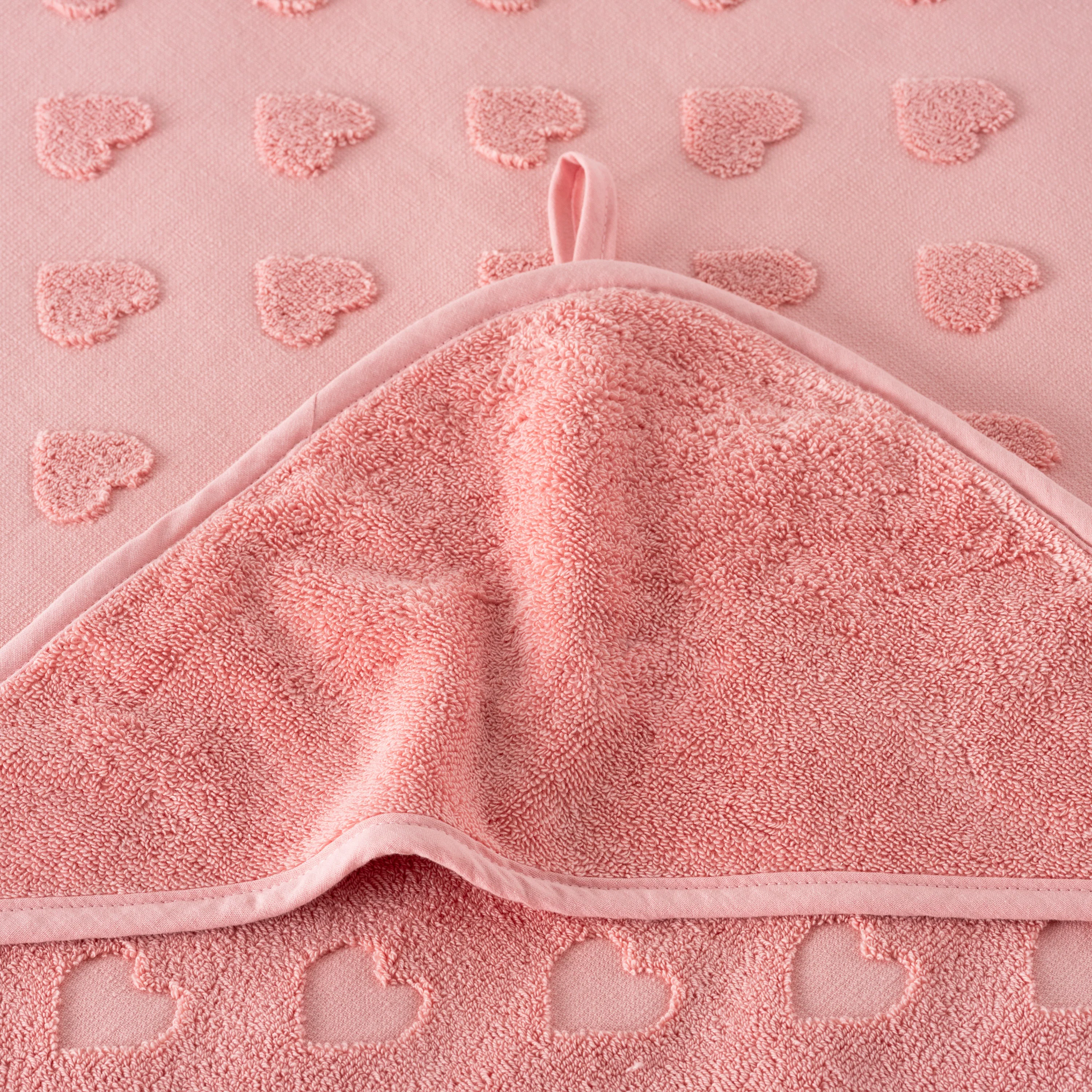 Monjour Children's Cotton Bath Cape - Sorbet - Image 3