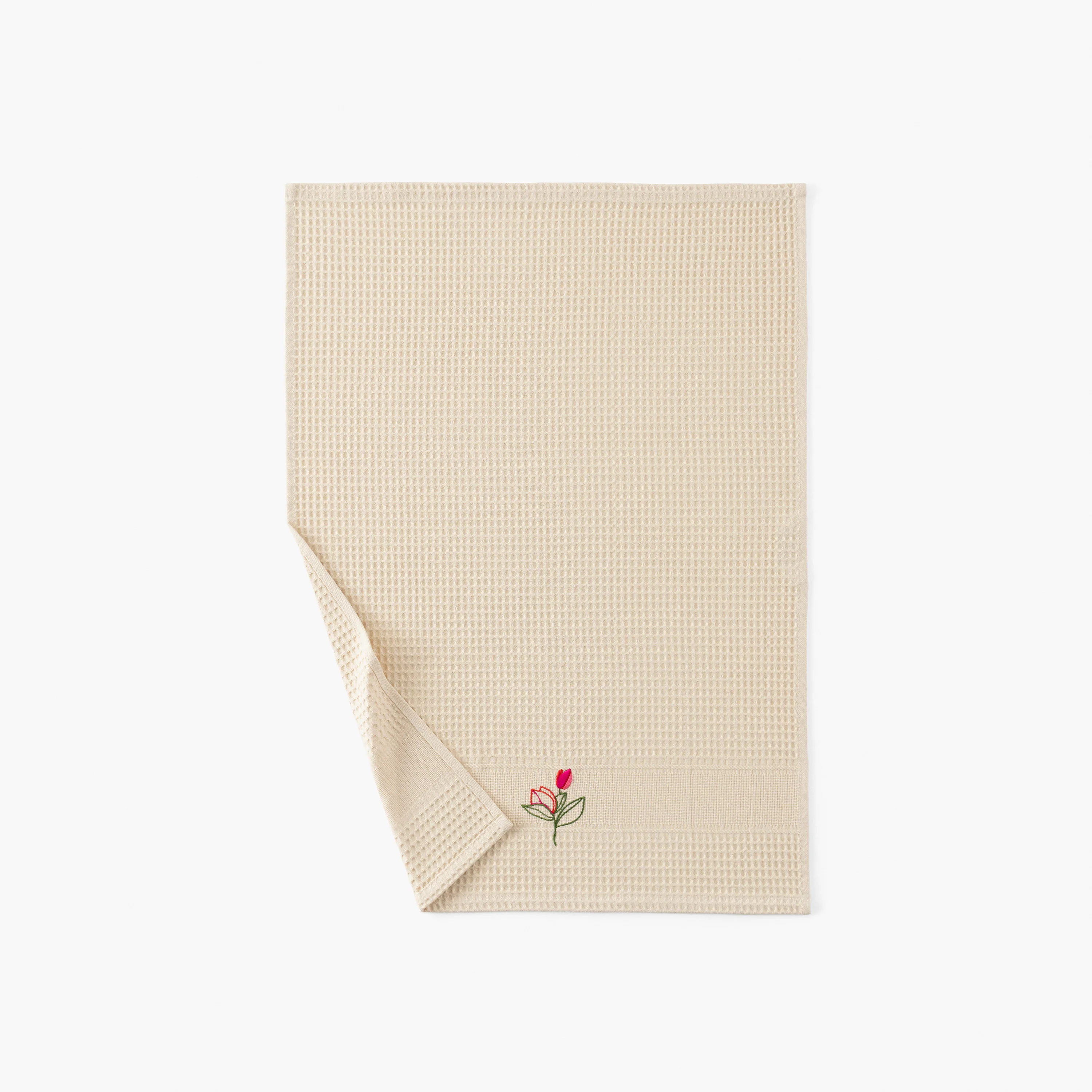 Nectar Cotton Tea Towel - Beige - Image 3