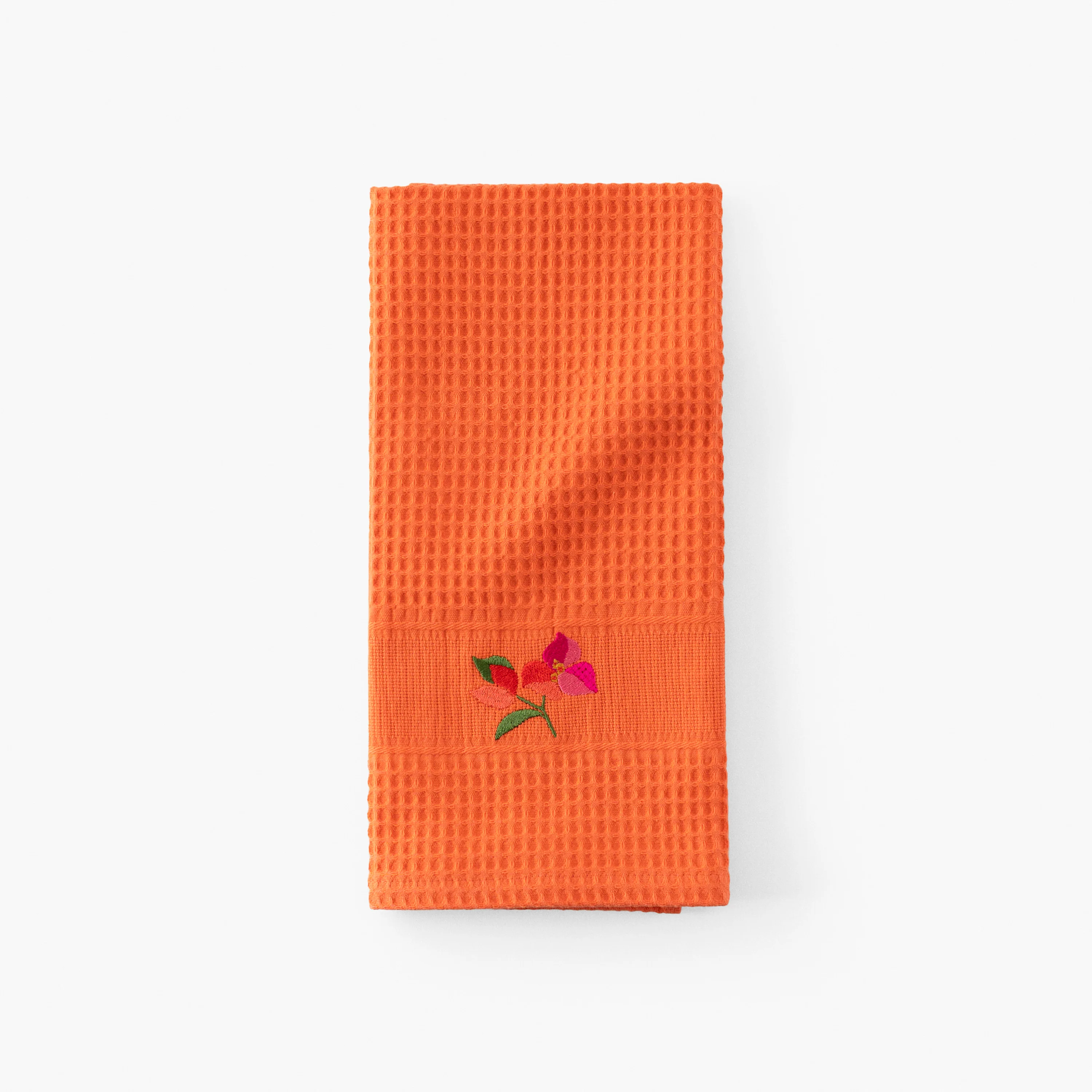 Nectar Cotton Tea Towel - Orange