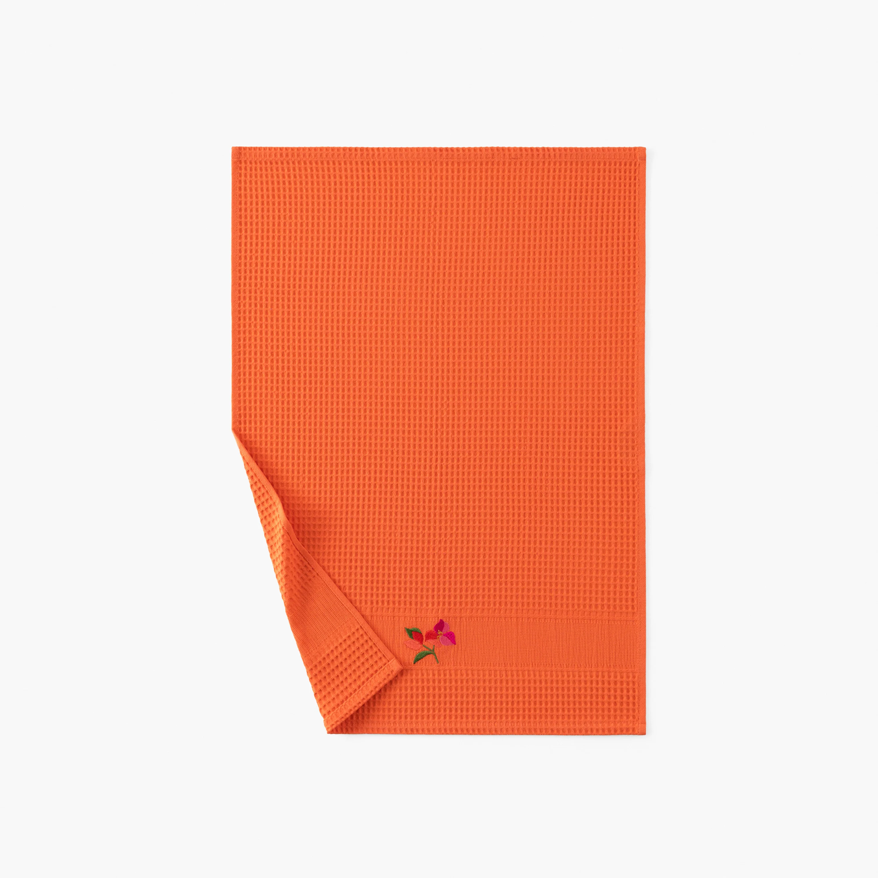 Nectar Cotton Tea Towel - Orange - Image 3