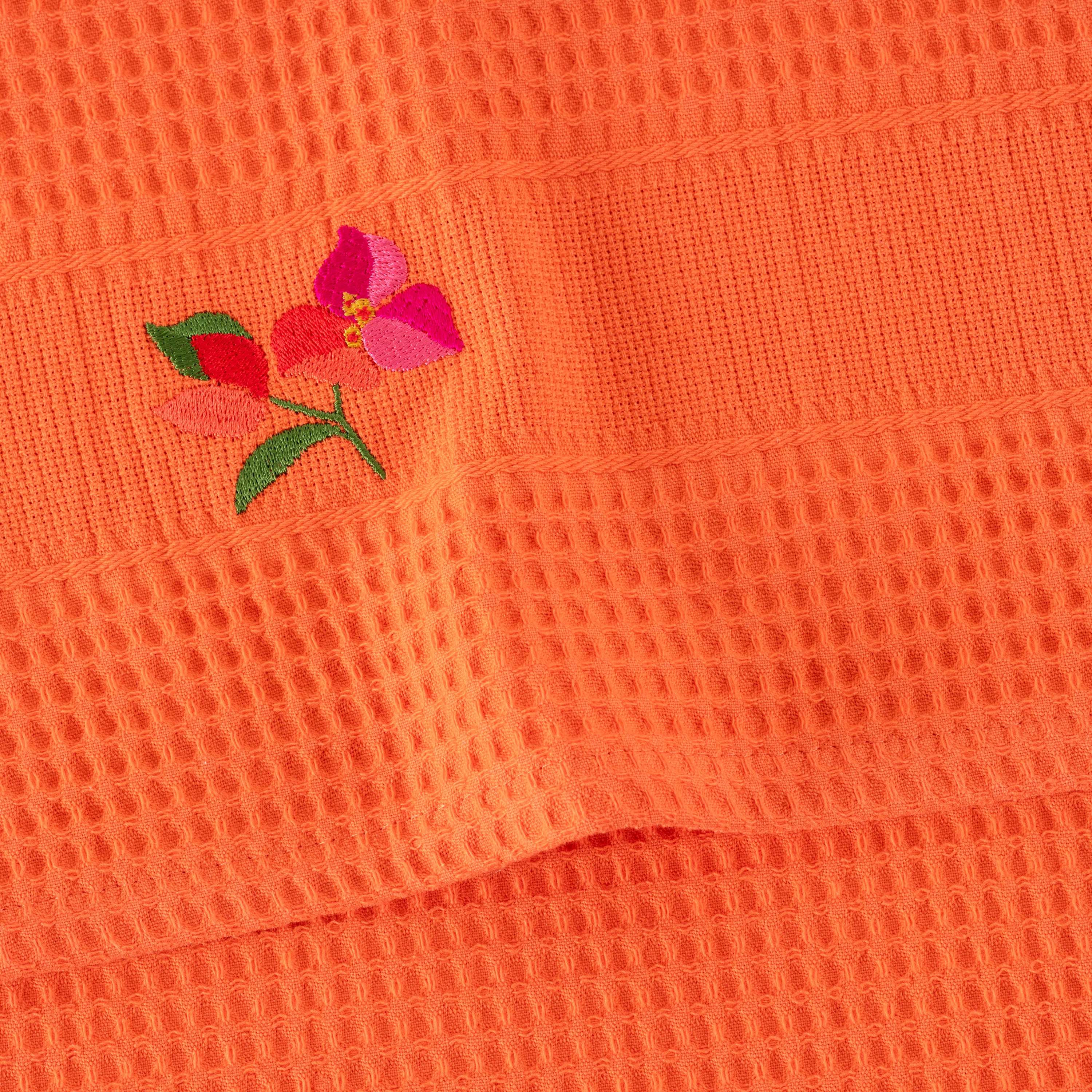 Nectar Cotton Tea Towel - Orange - Image 4