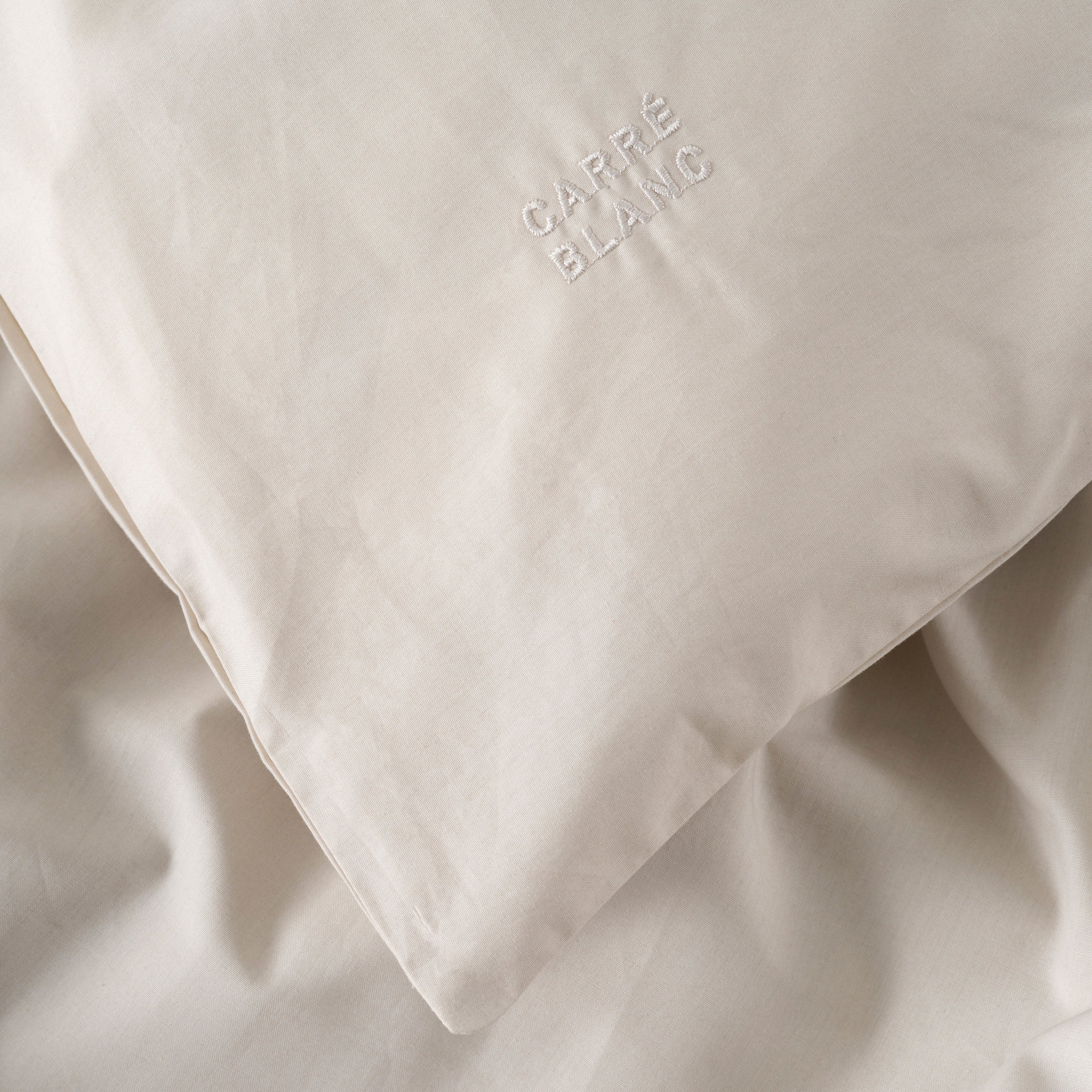 Neo Cotton Duvet Cover - Beige - Image 3