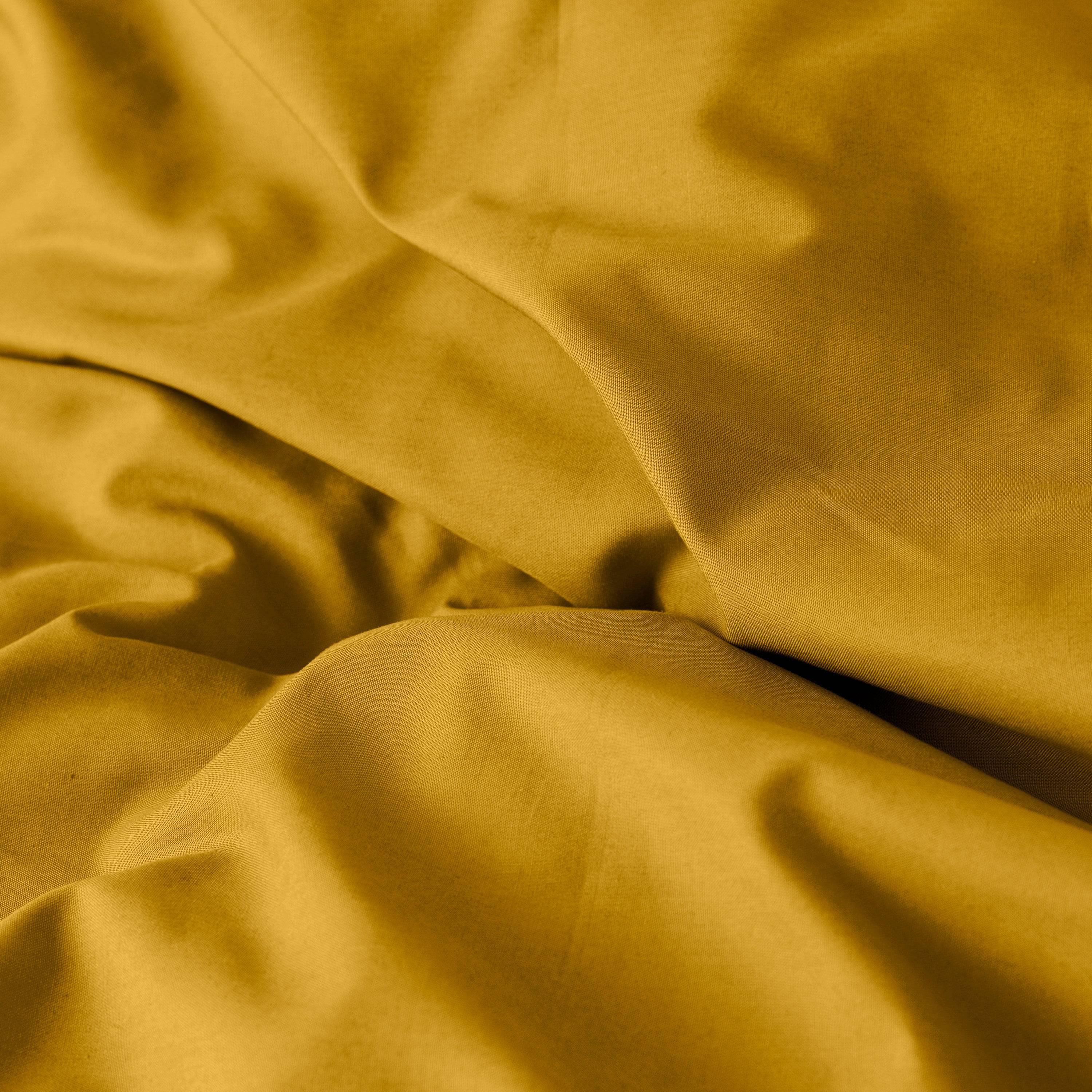 Neo Cotton Percale Duvet Cover - Curry - Image 4