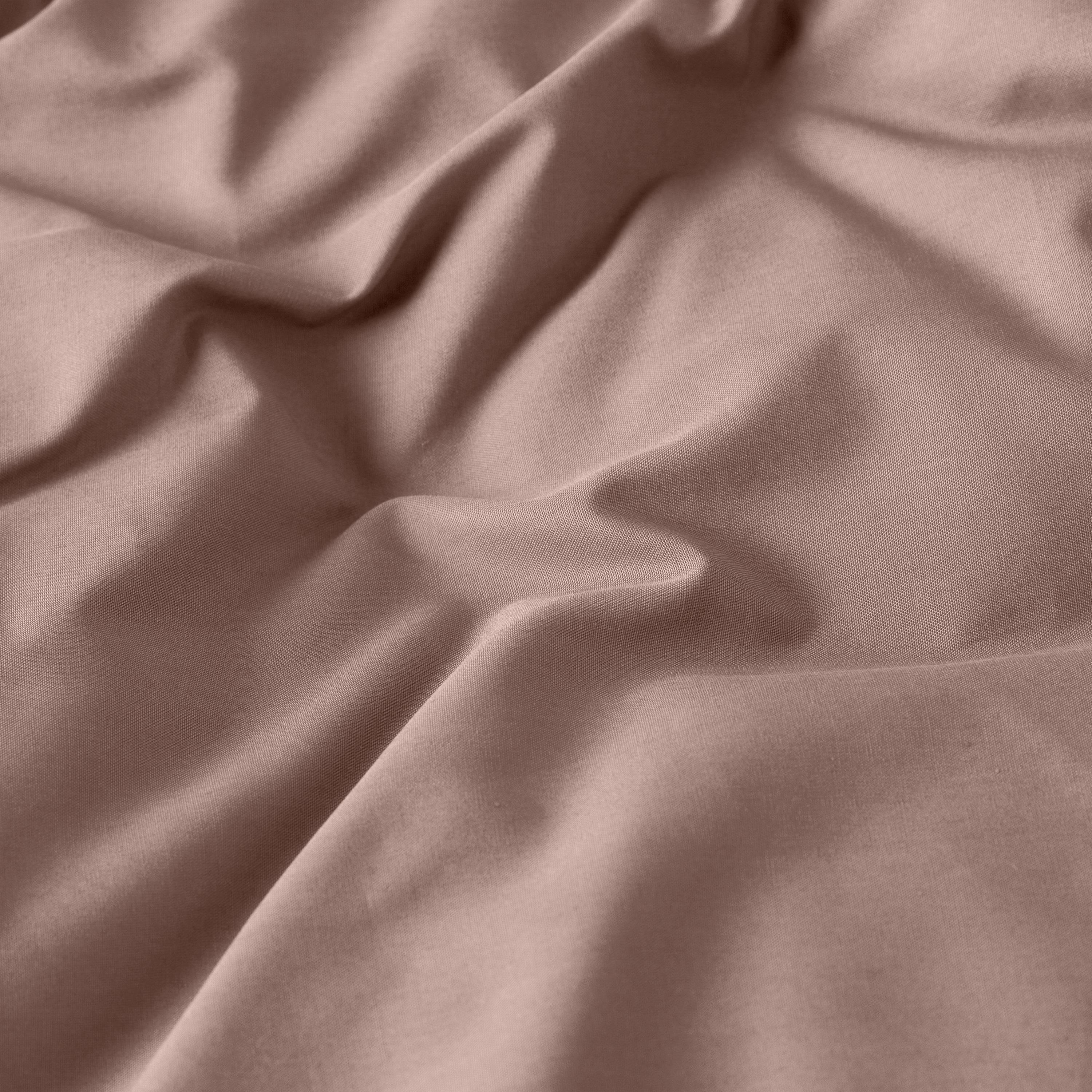 Neo Cotton Percale Duvet Cover - Taupe - Image 3