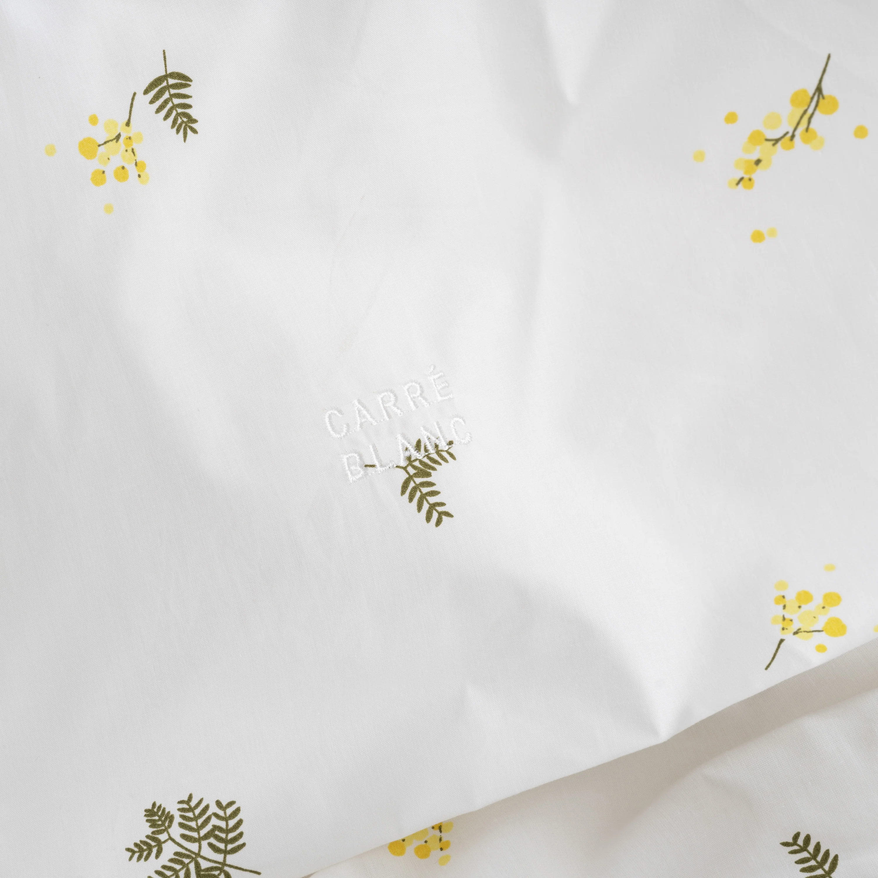 Neo Cotton Duvet Cover - Mimosa White - Image 3
