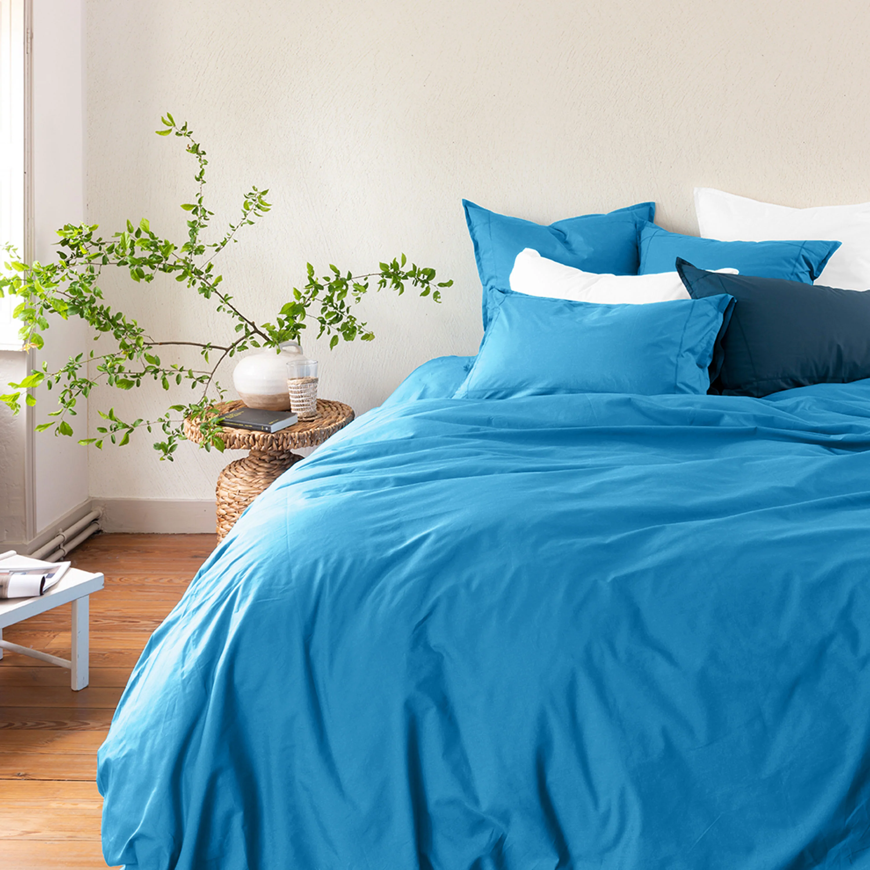 Neo Duvet Cover Set - Azure - Image 6