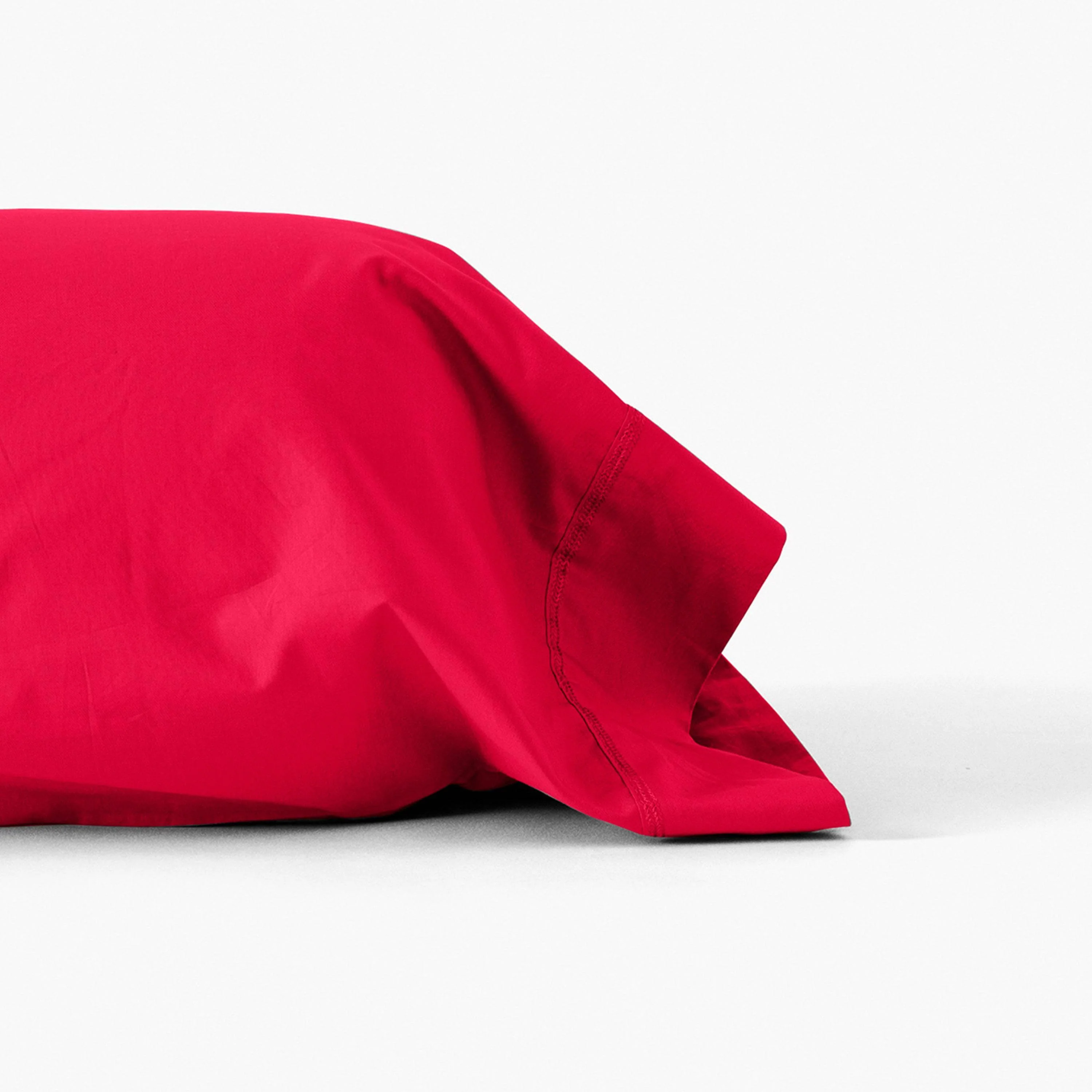 Neo Raspberry Cotton Percale Bolster Case - Image 3