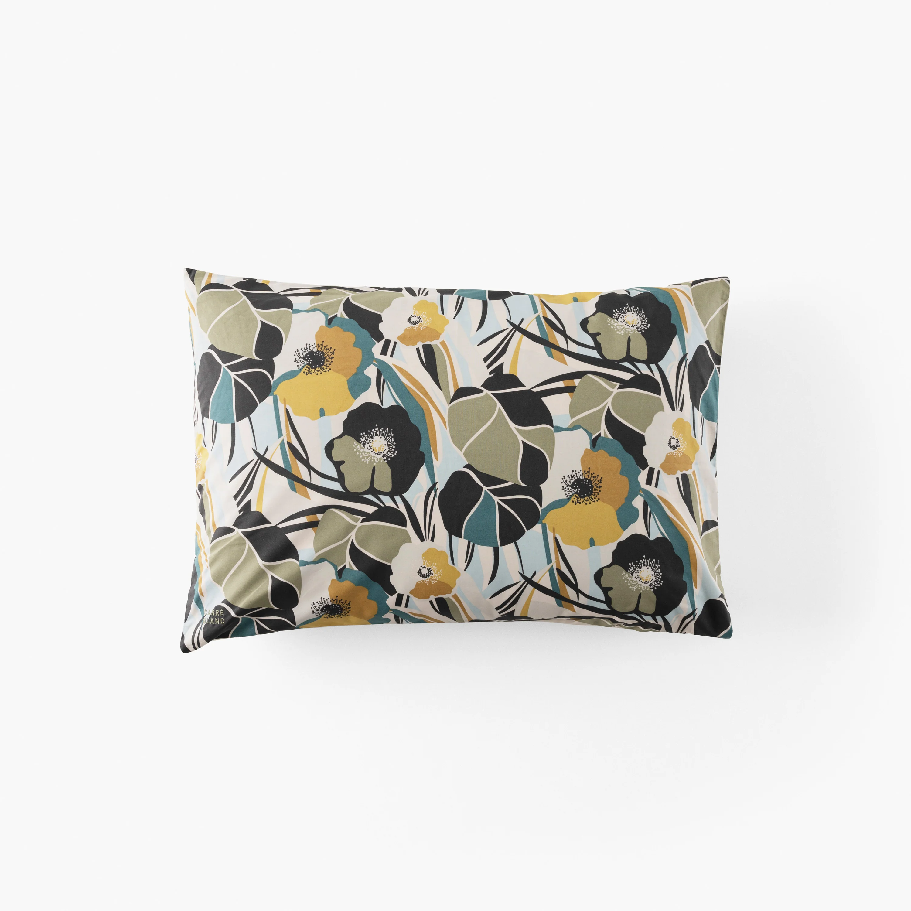 Neo Rectangular Cotton Pillowcase - Floral