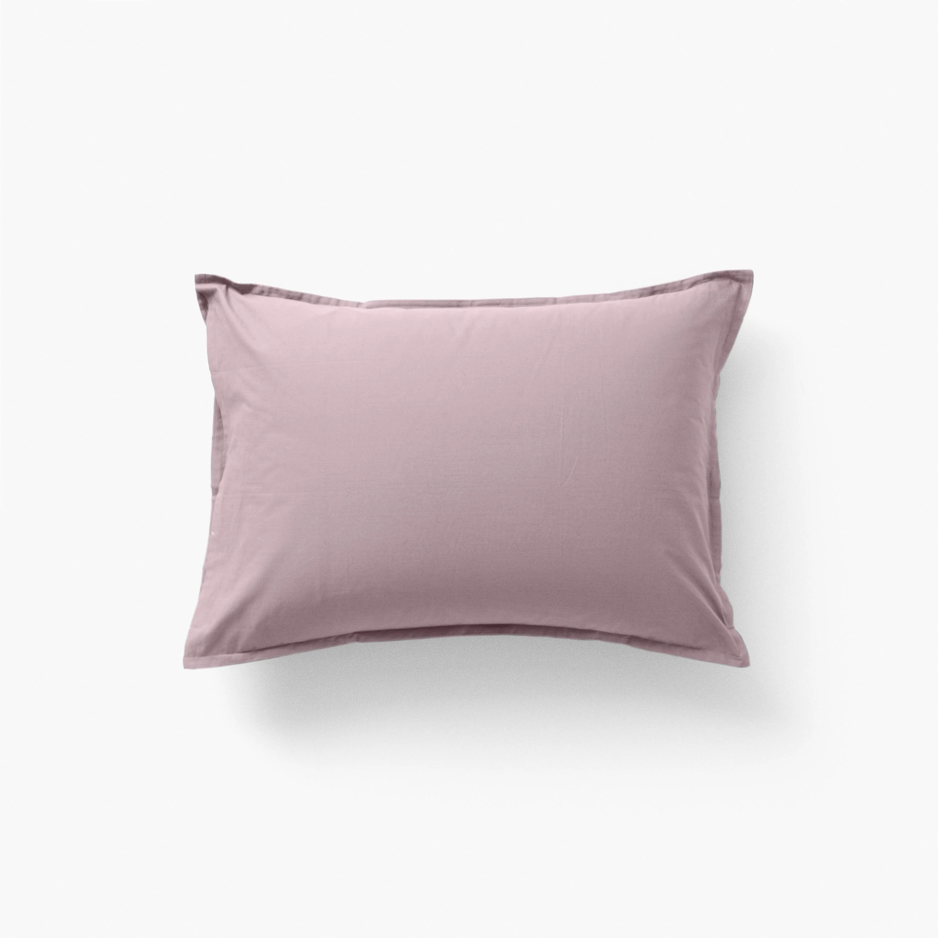 Neo Rectangular Cotton Percale Pillowcase - Powder - Image 3
