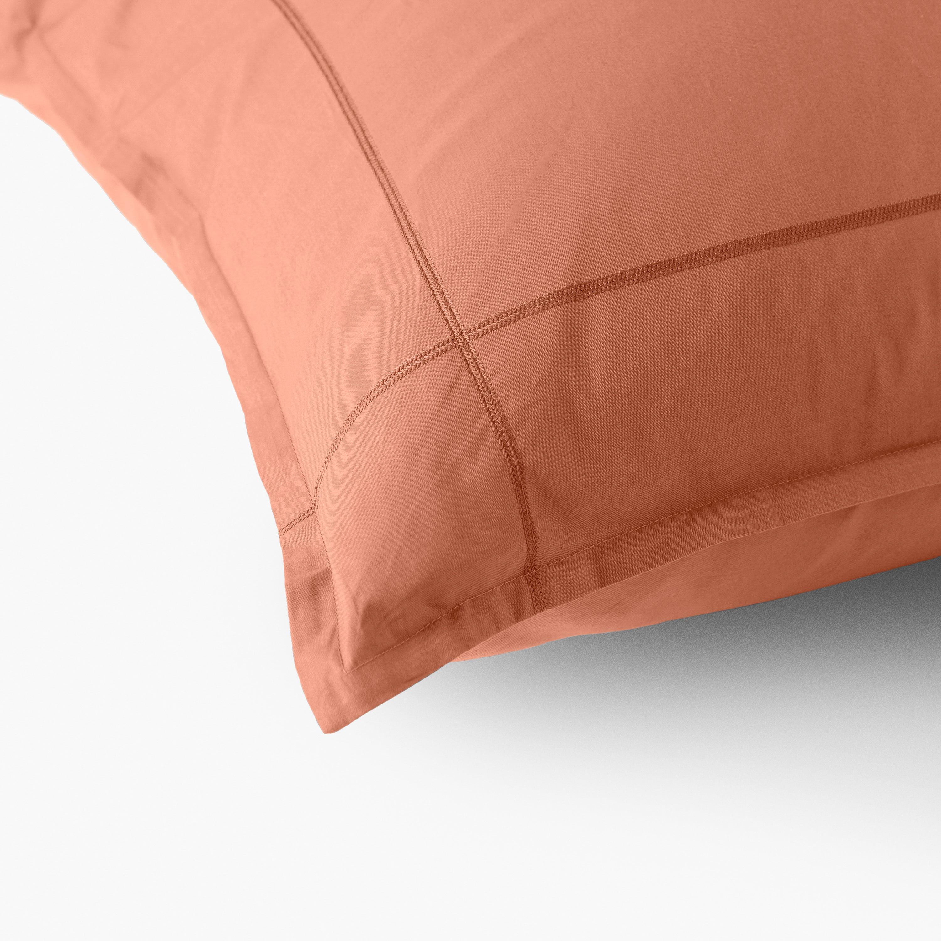 Neo Duvet Cover Set - Terracotta - Image 5