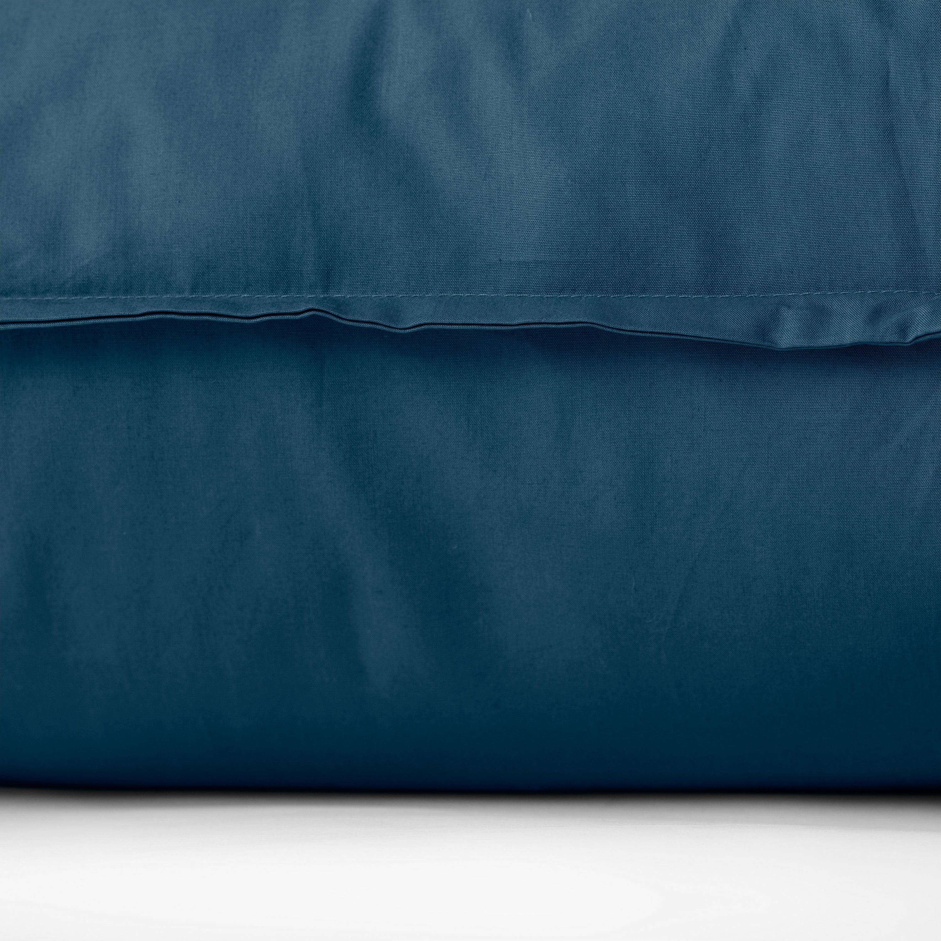 Neo Square Cotton Pillowcase - Prussian Blue - Image 5