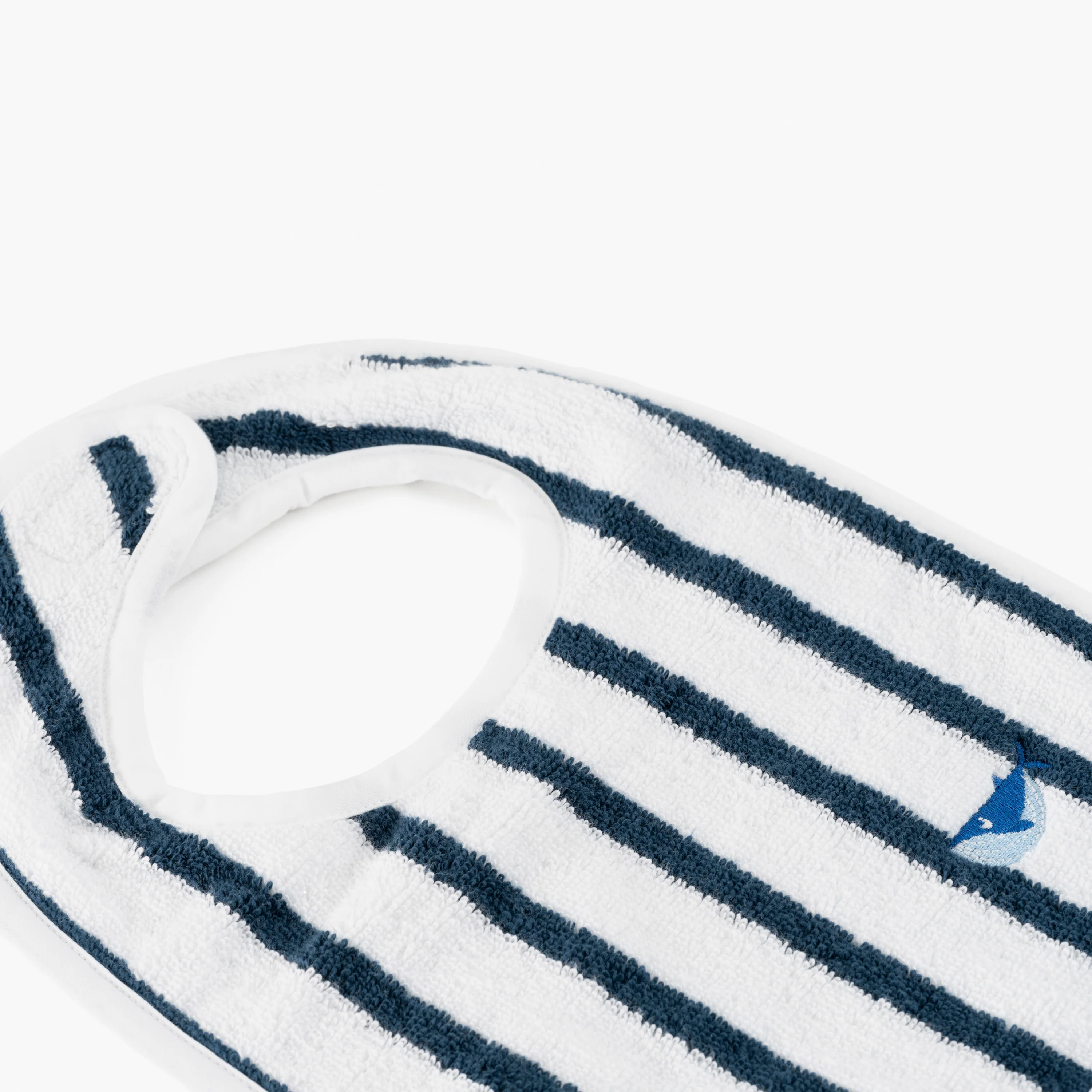 O Douce Organic Cotton Mini Bib - White - Image 3