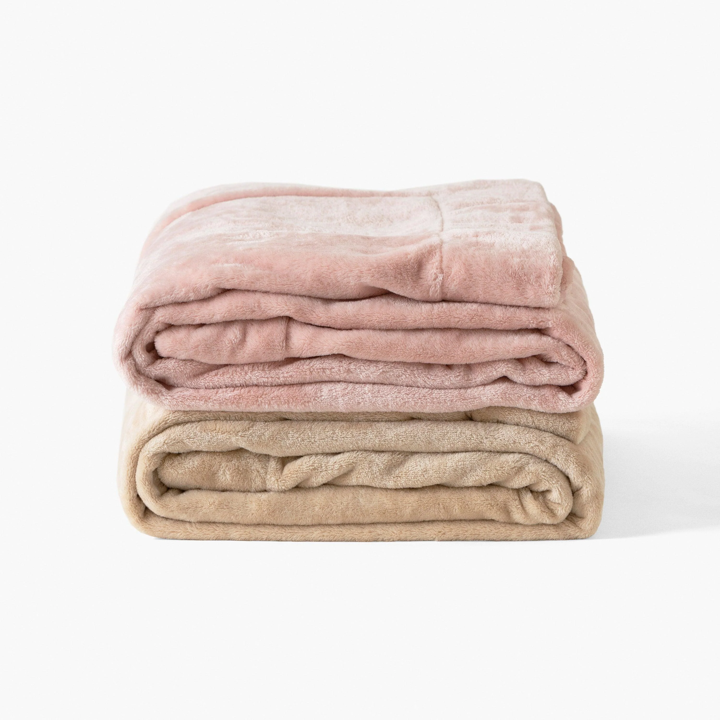Oslo Polar Fleece Blanket - Beige - Image 3