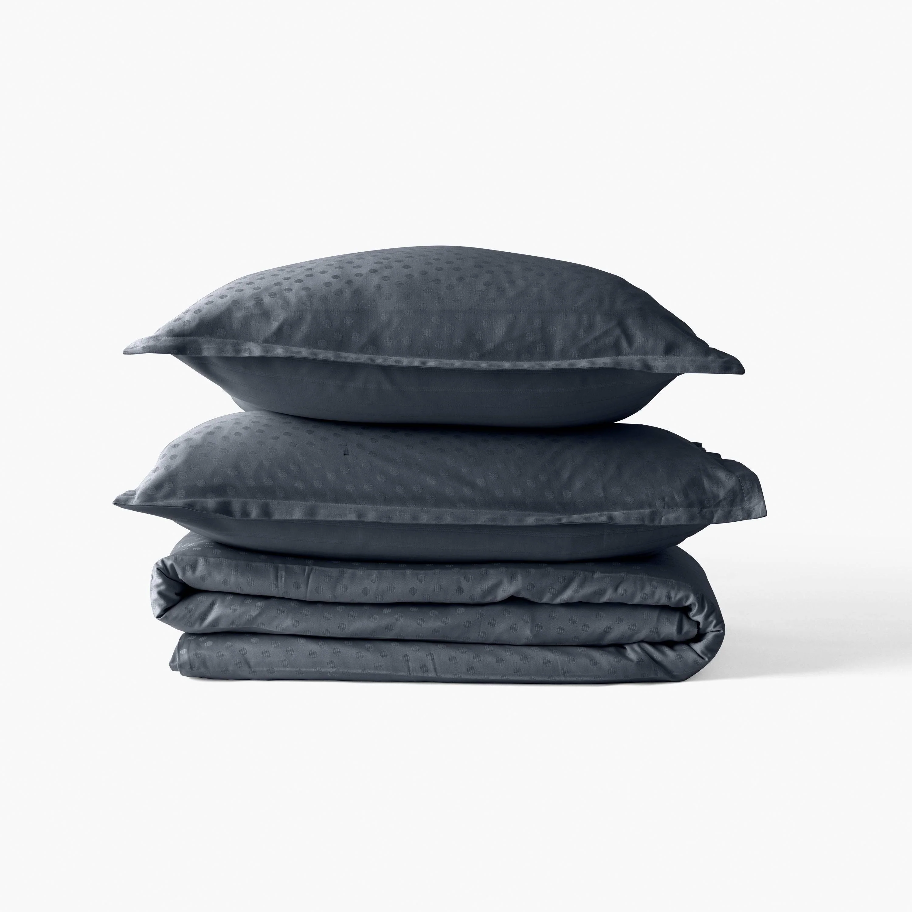 Prestige Cotton Sateen Duvet Cover - Midnight Blue - Image 4