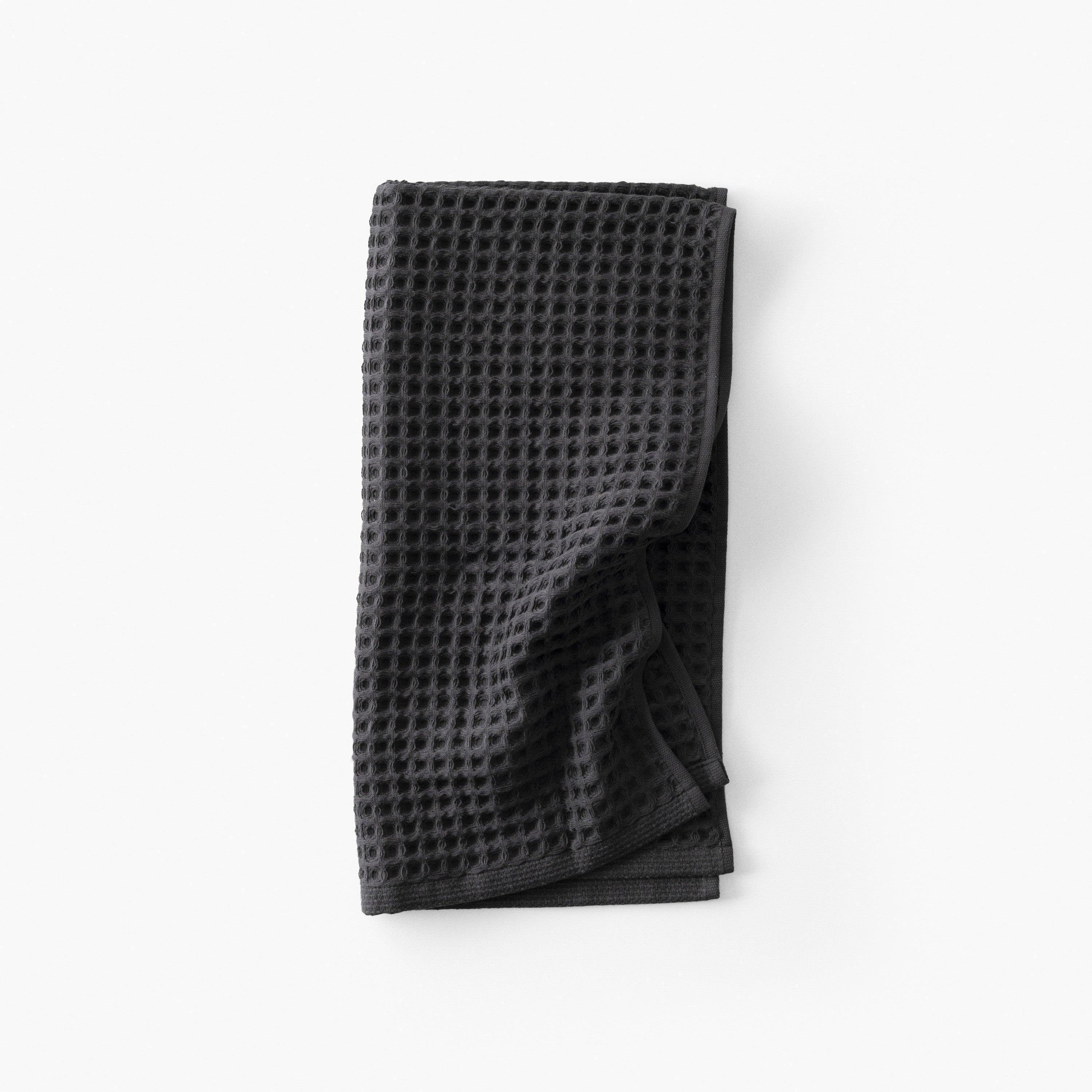 Quadro Organic Cotton Towel - Charcoal