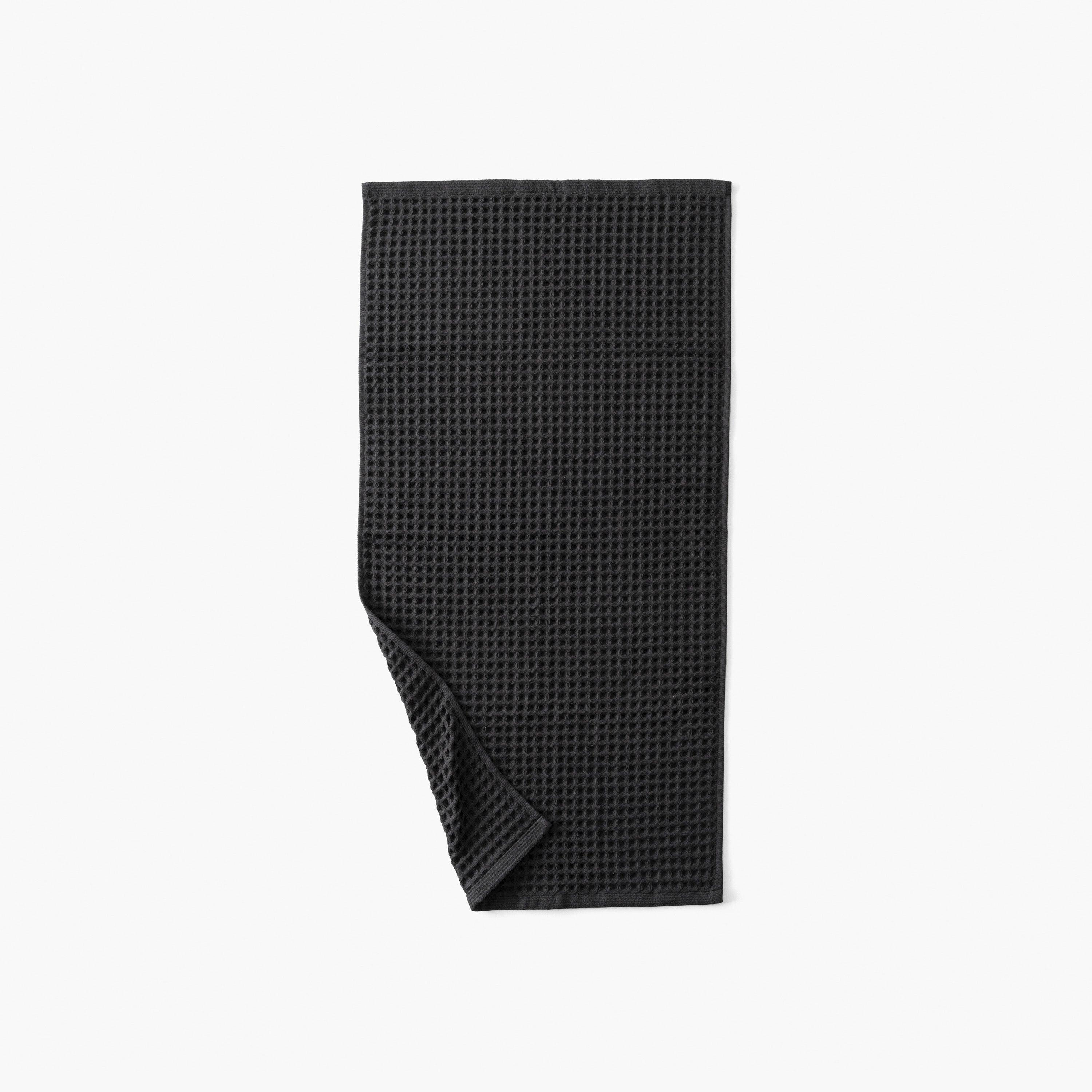 Quadro Organic Cotton Towel - Charcoal - Image 2