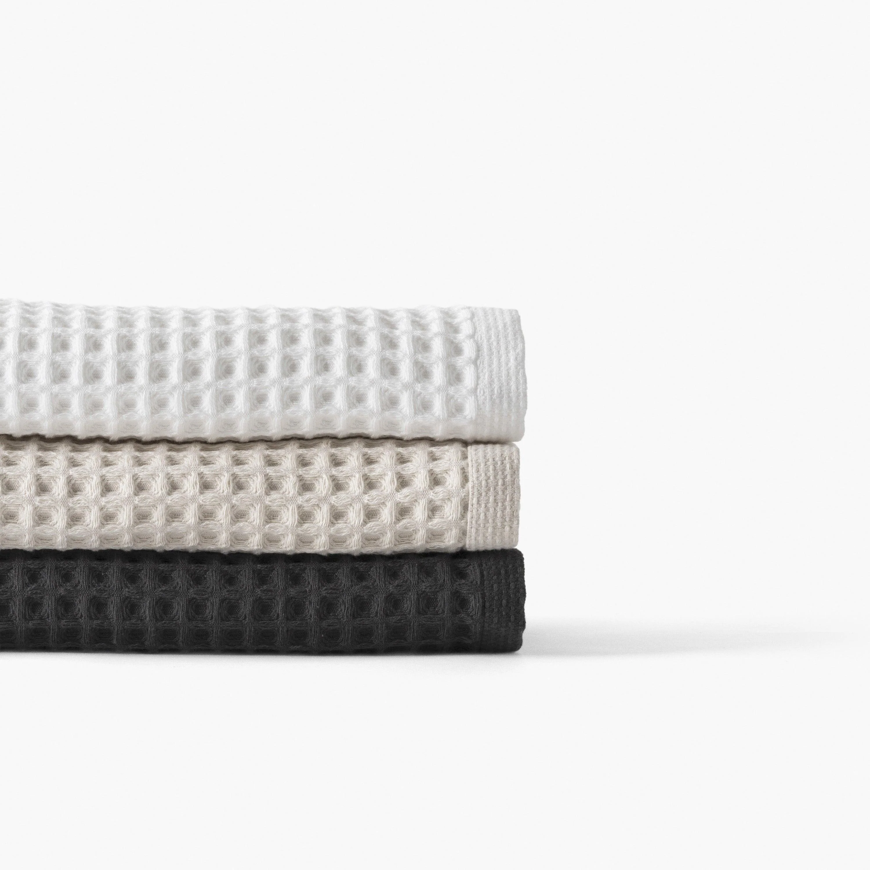 Quadro Organic Cotton Towel - Natural - Image 9