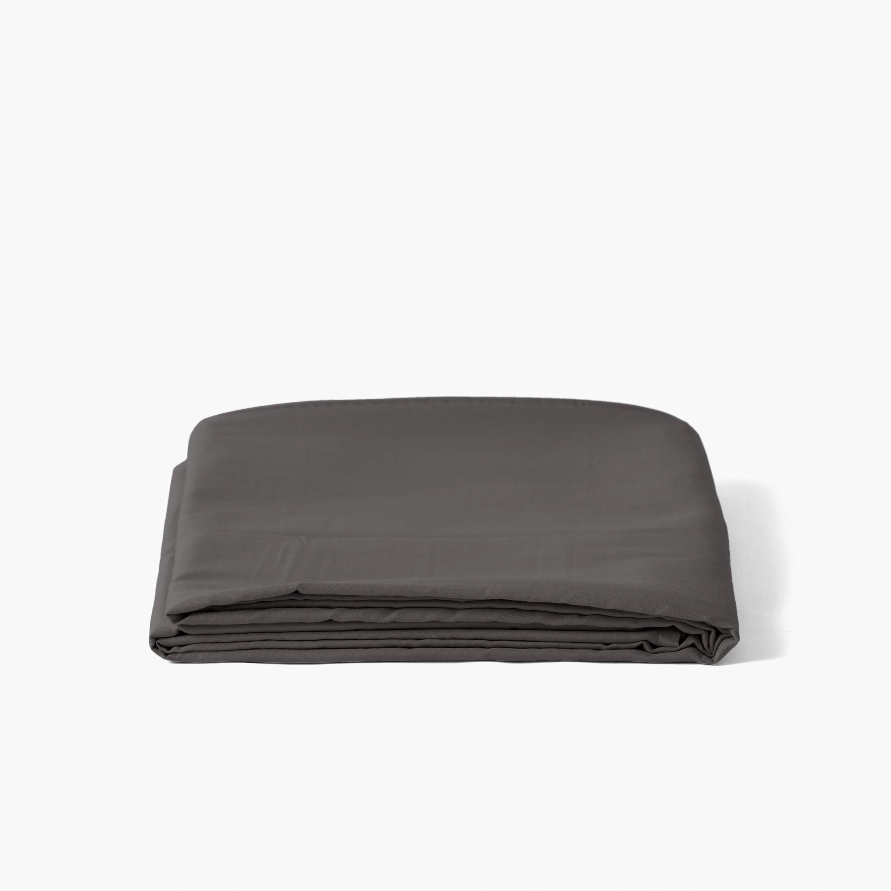 Quartz Organic Cotton Flat Sheet - Pebble