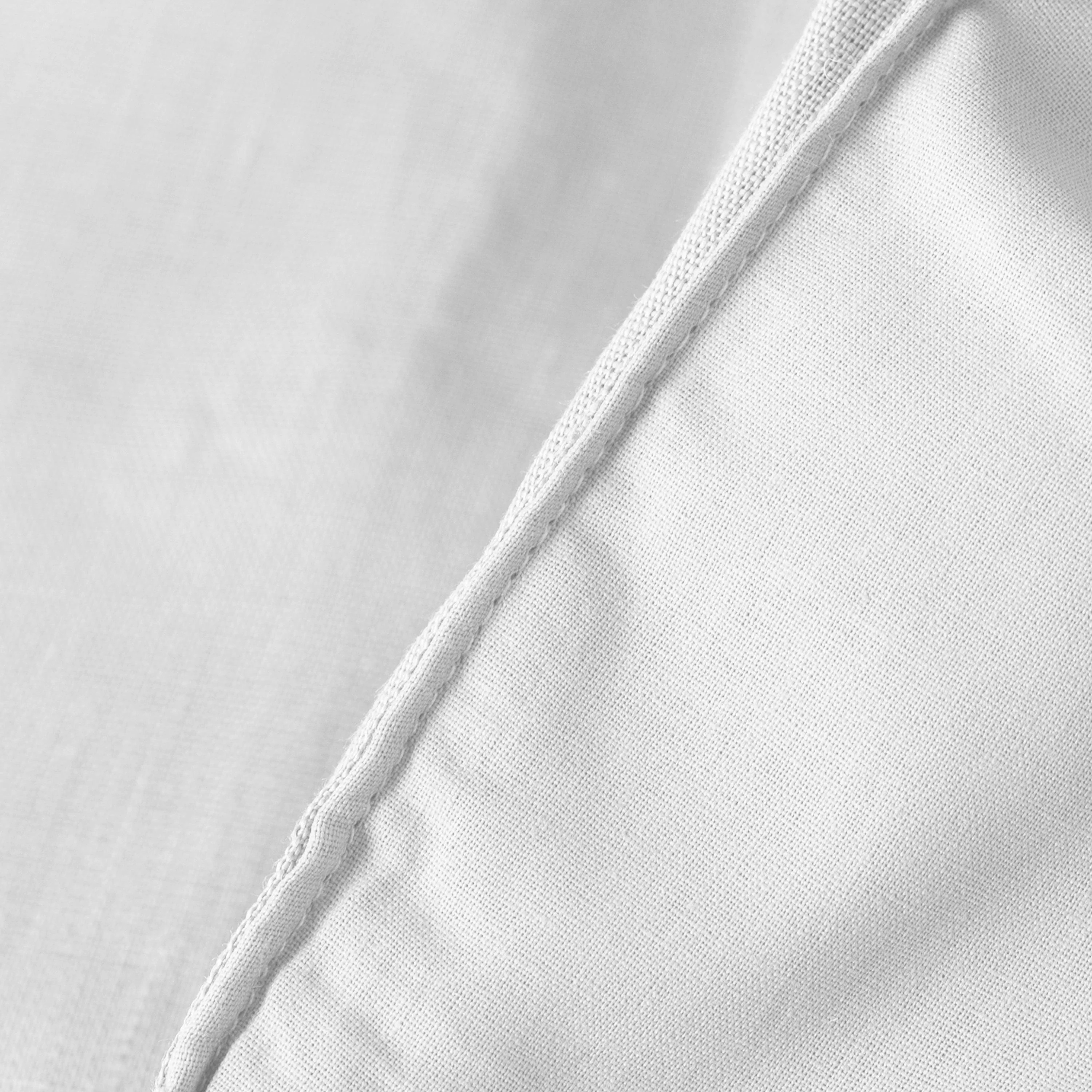 Songe Linen and Cotton Throw - White - Image 3