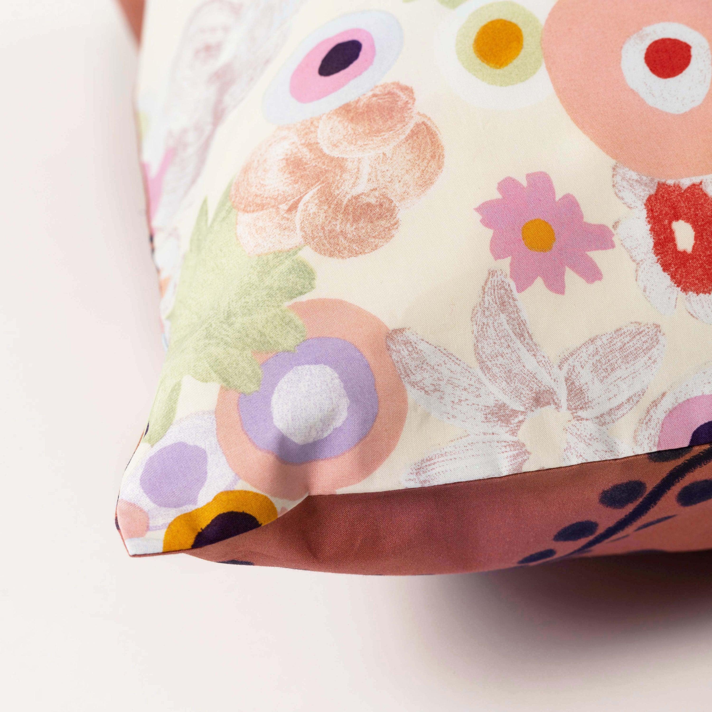 Rectangular Pillowcase in Cotton Percale Psyché - Image 4