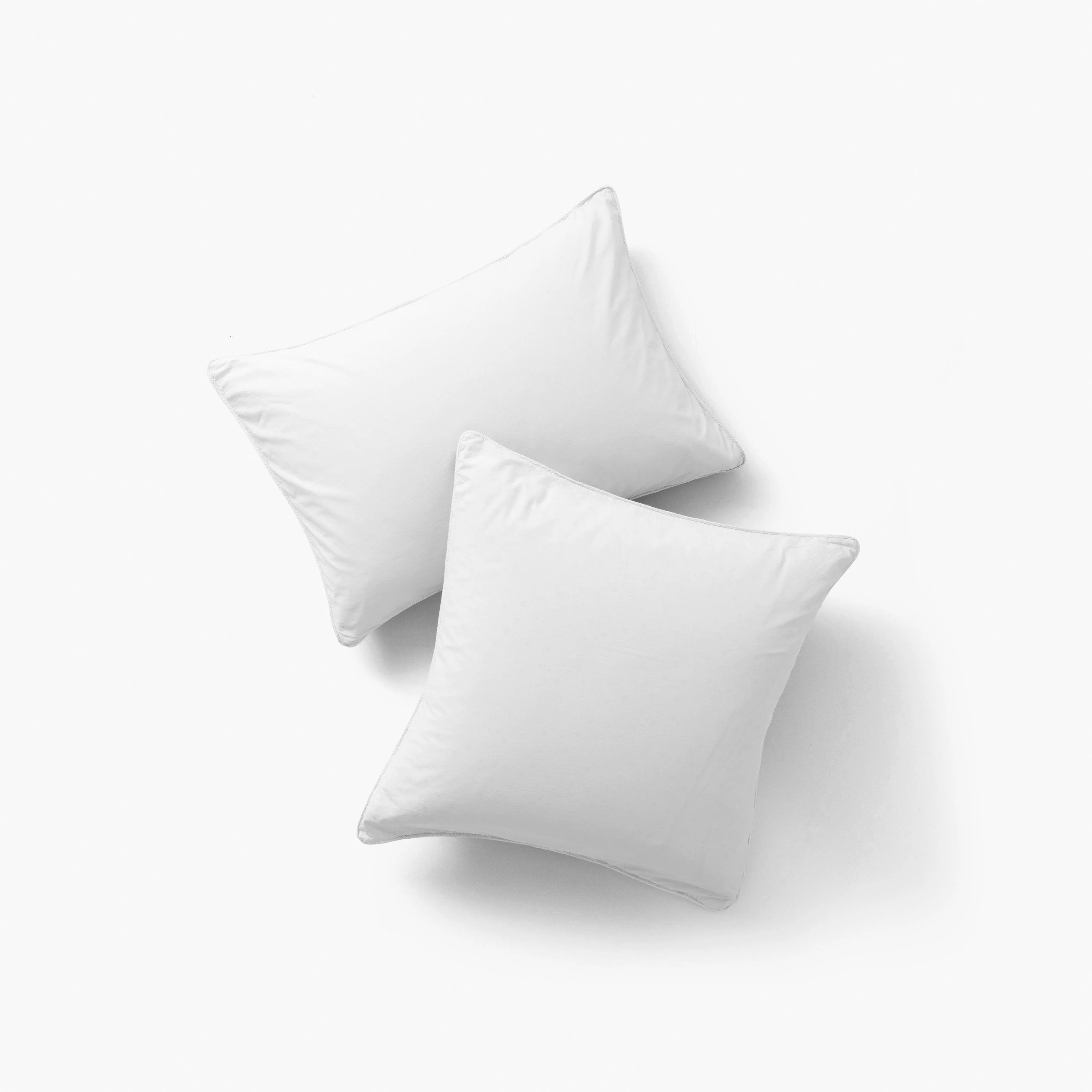 Souffle Rectangular Organic Cotton Pillowcase - White - Image 4