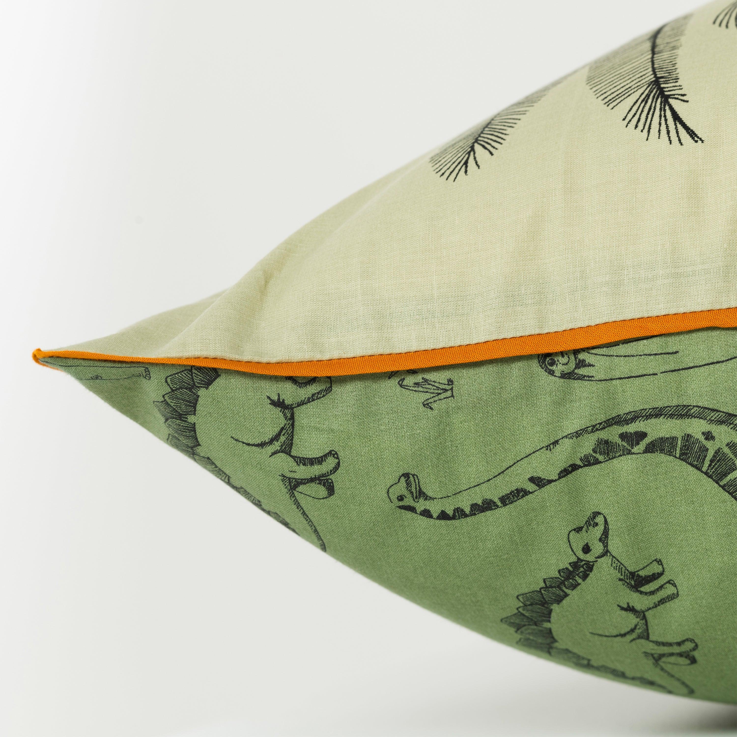 Rectangular Pillowcase Pure Organic Cotton Dinotopi - Image 3