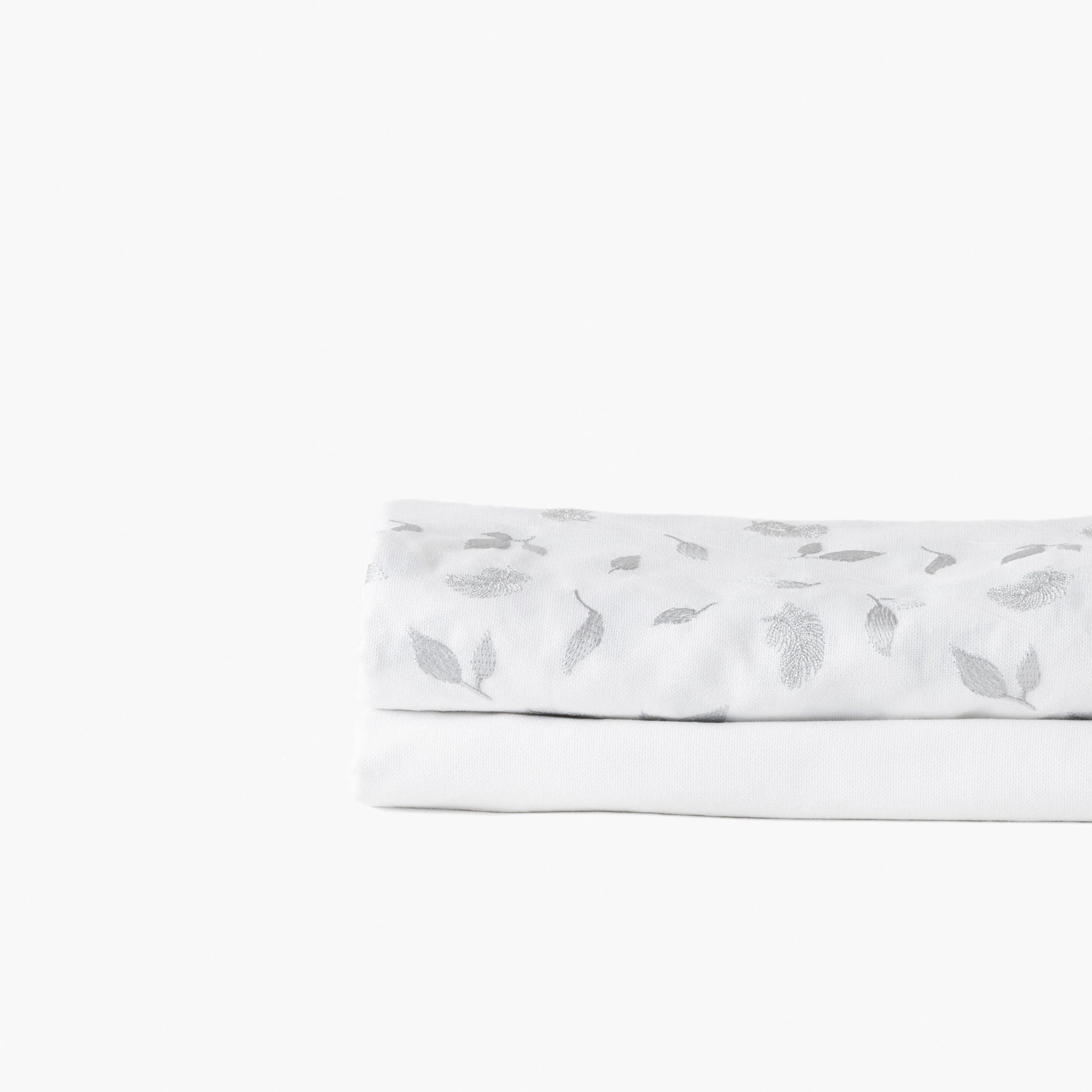 Rectangular Tablecloth in Cotton Solstice White - Image 2