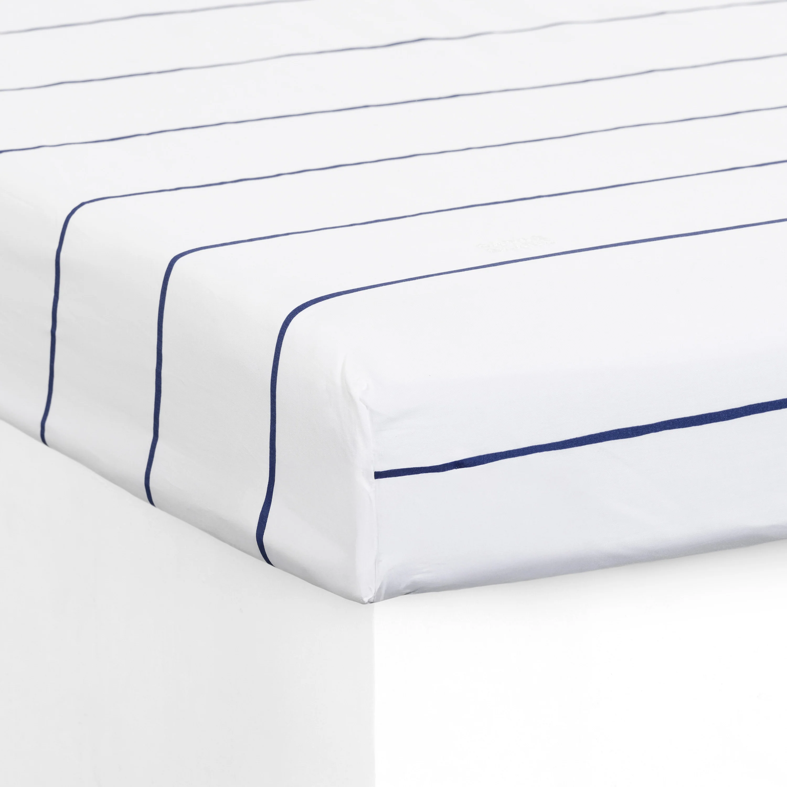 Rosablue Cotton Fitted Sheet - White - Image 3