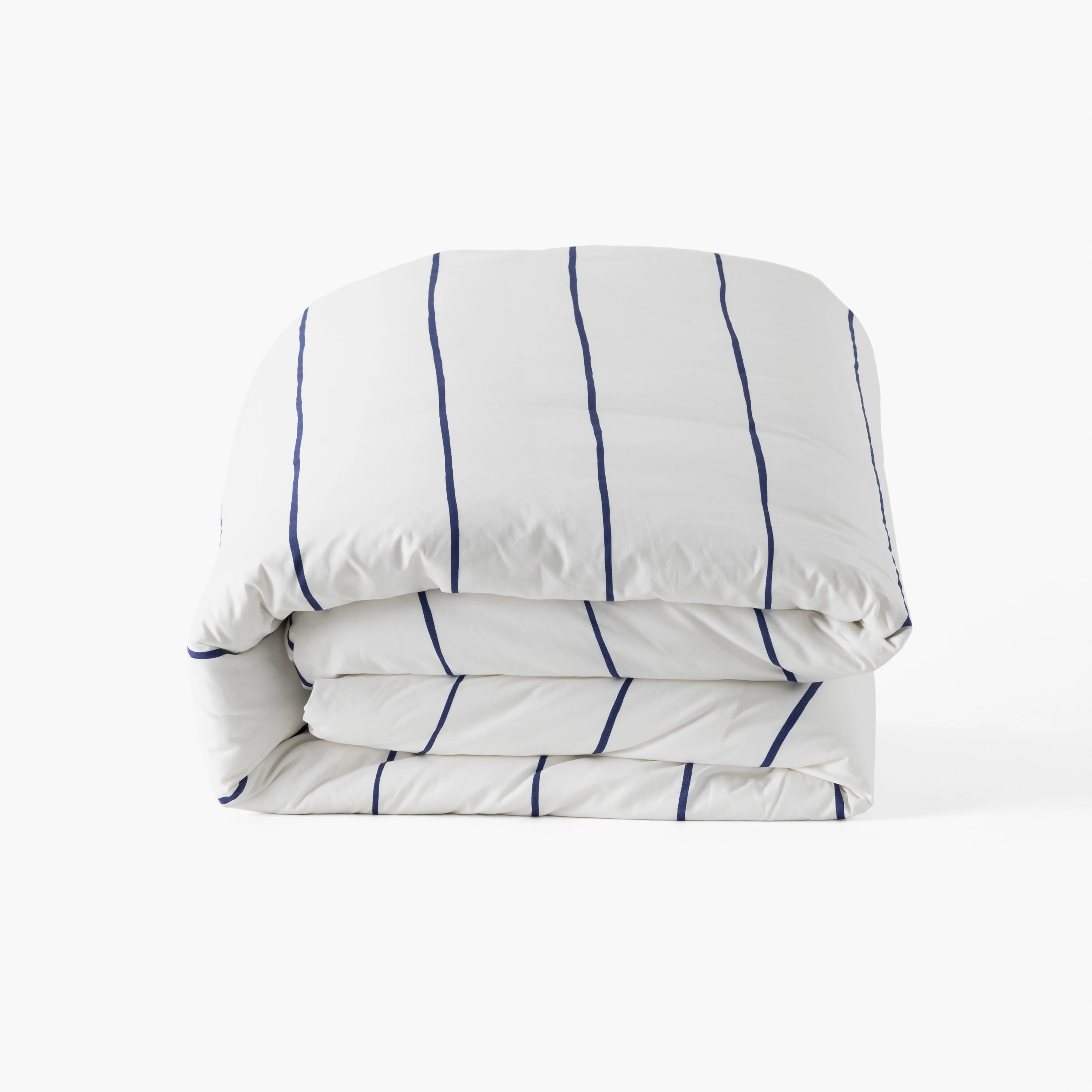 Rosablue Reversible Cotton Duvet Cover - White - Image 4