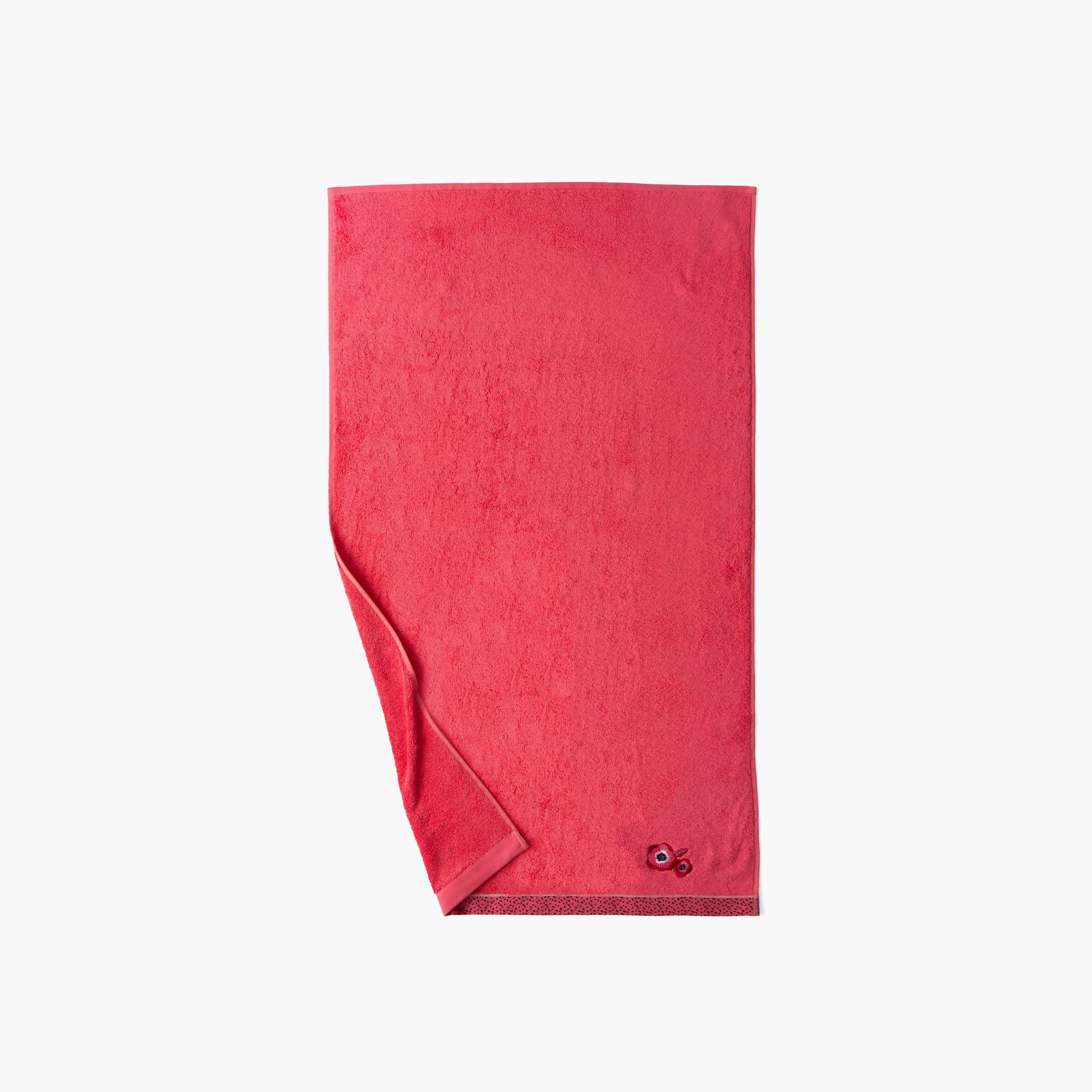 Rosella Cotton & Bamboo Bath Towel - Poppy - Image 6