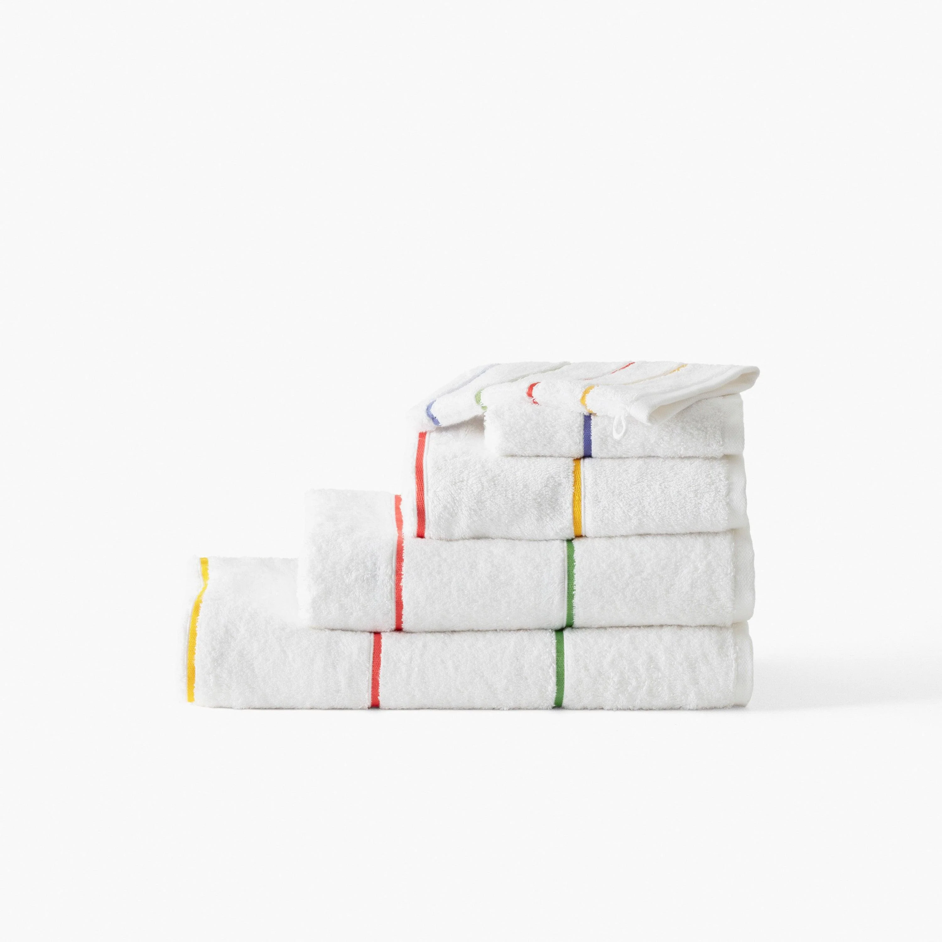 Rosella Cotton & Bamboo Bath Towel - White - Image 6