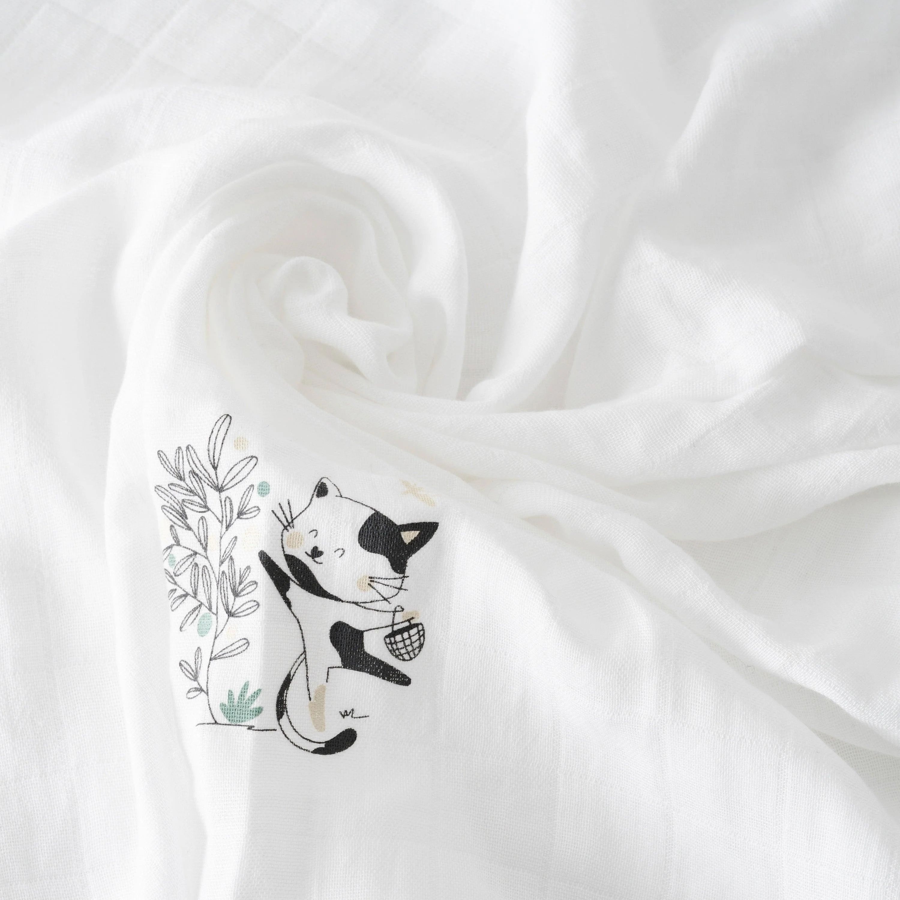 Set Of 3 Jardine Organic Cotton Washcloths - Image 4