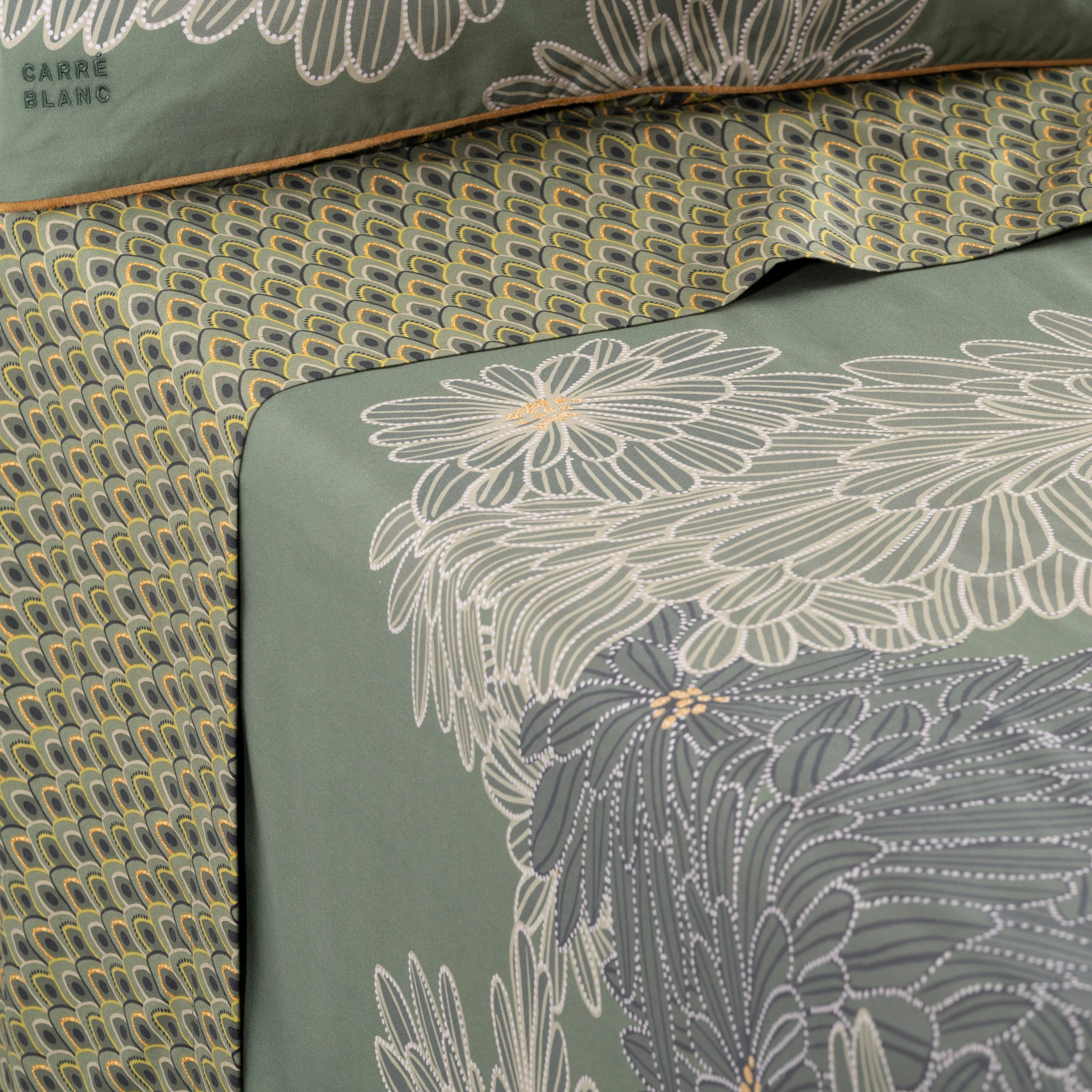 Silvalys Cotton Flat Sheet - Multicolour - Image 3