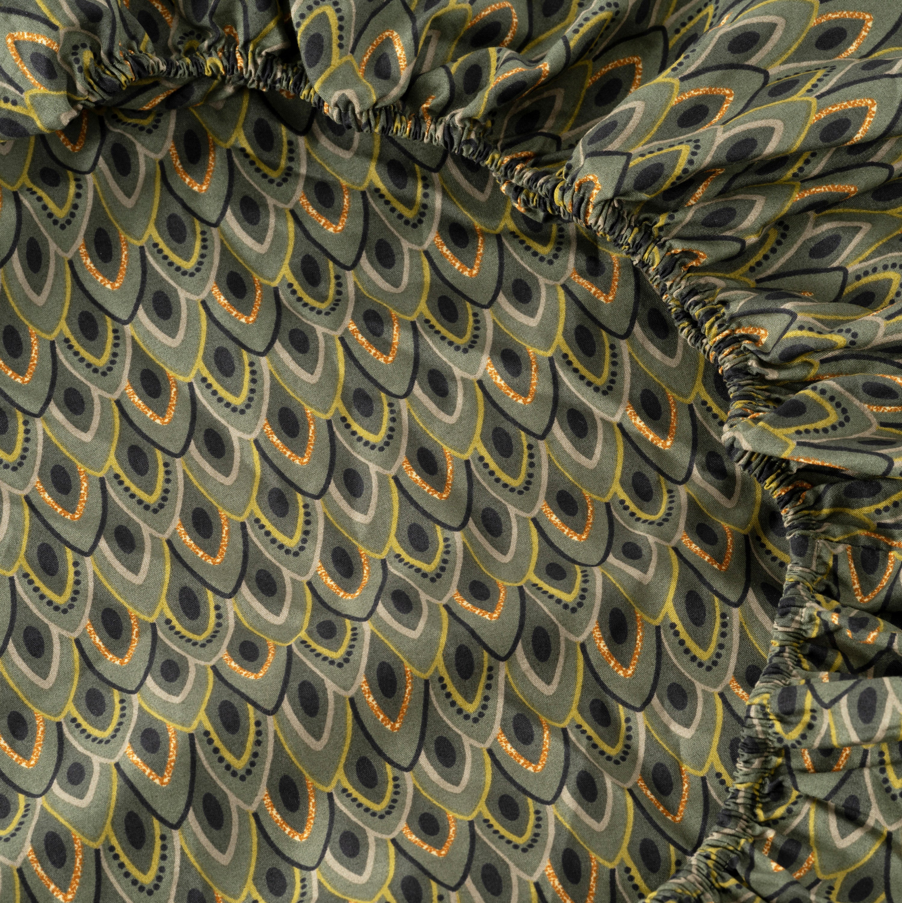 Silvalys Cotton Fitted Sheet - Multicolour - Image 3