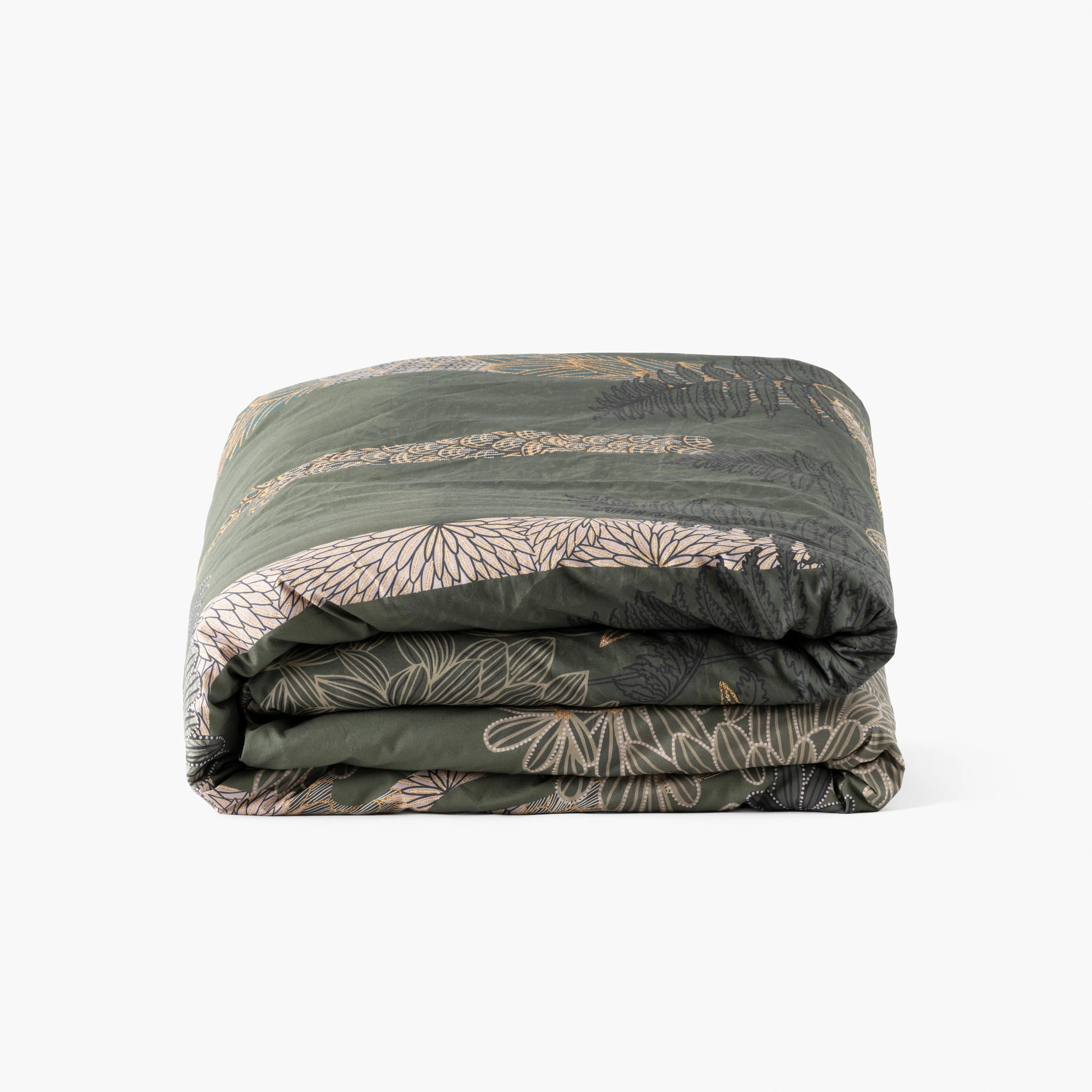 Silvalys Reversible Cotton Duvet Cover - Multicolour - Image 3