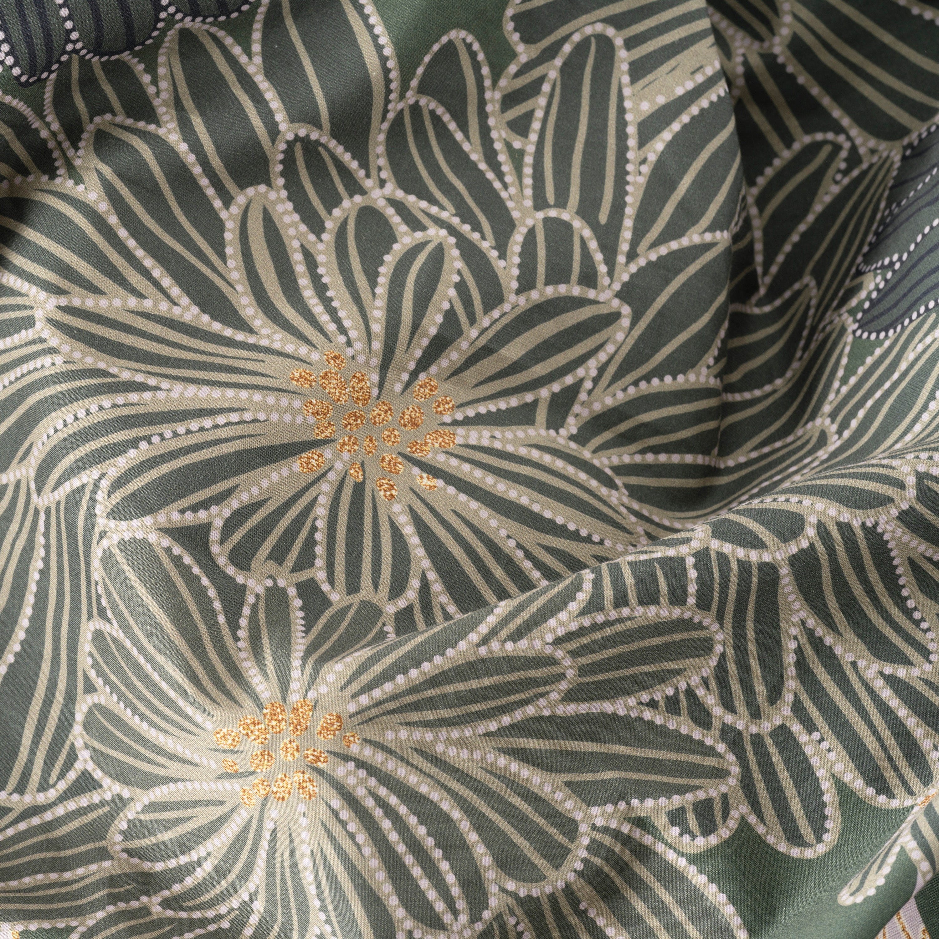 Silvalys Reversible Cotton Duvet Cover - Multicolour - Image 4