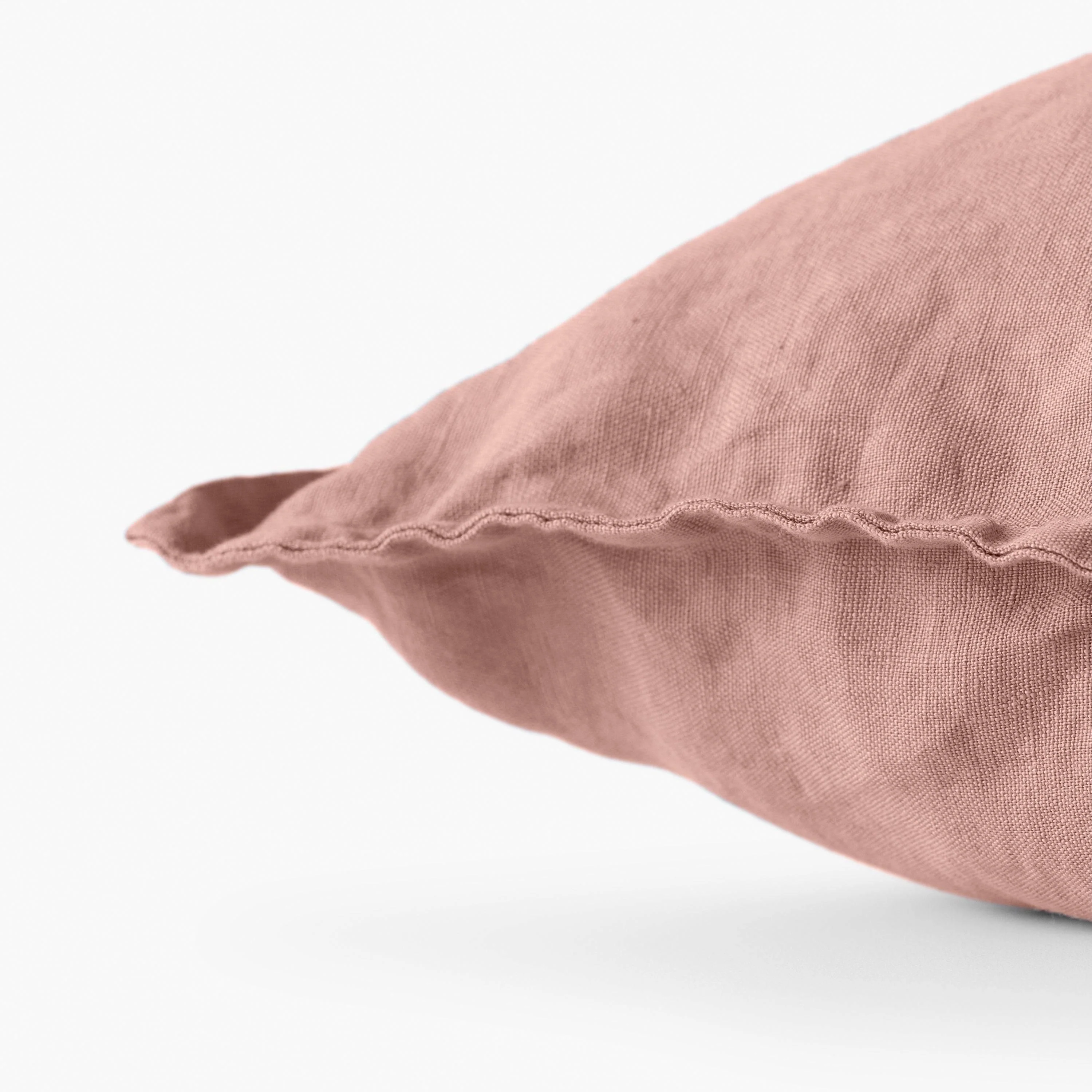 Songe Ash Pink Linen Cushion Cover - Image 4