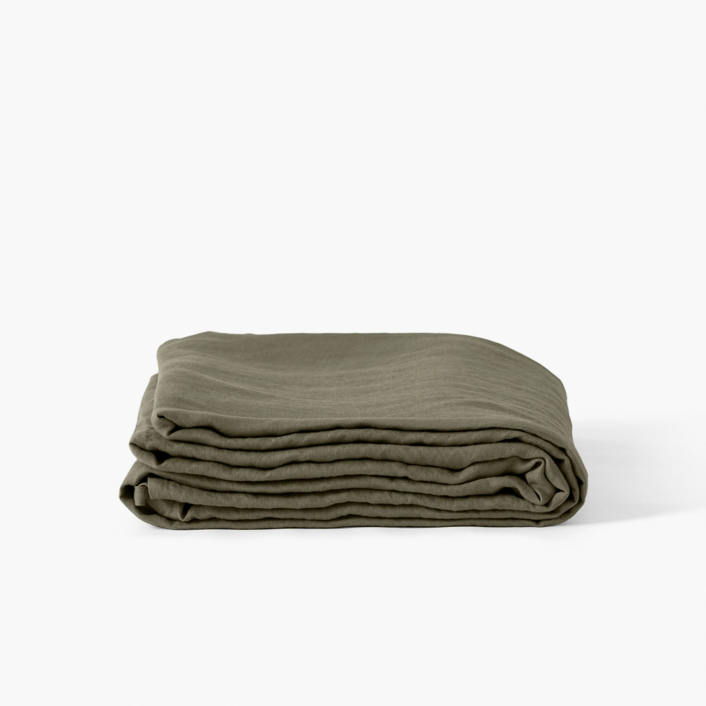 Songe Washed Linen Flat Sheet - Bocage - Image 4